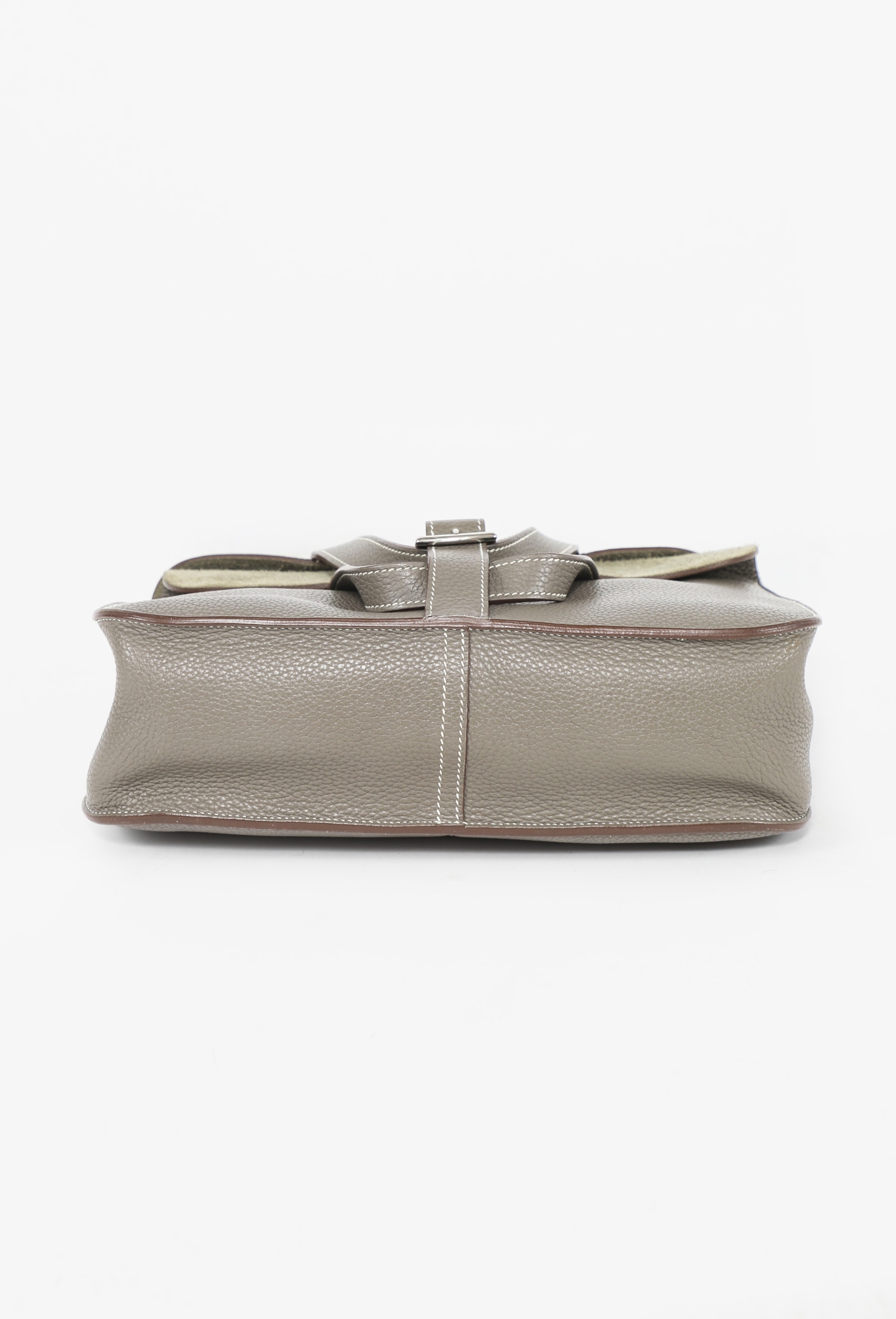 Gris Étain Taurillon Clémence Halzan 31 - Hermès | ReSee