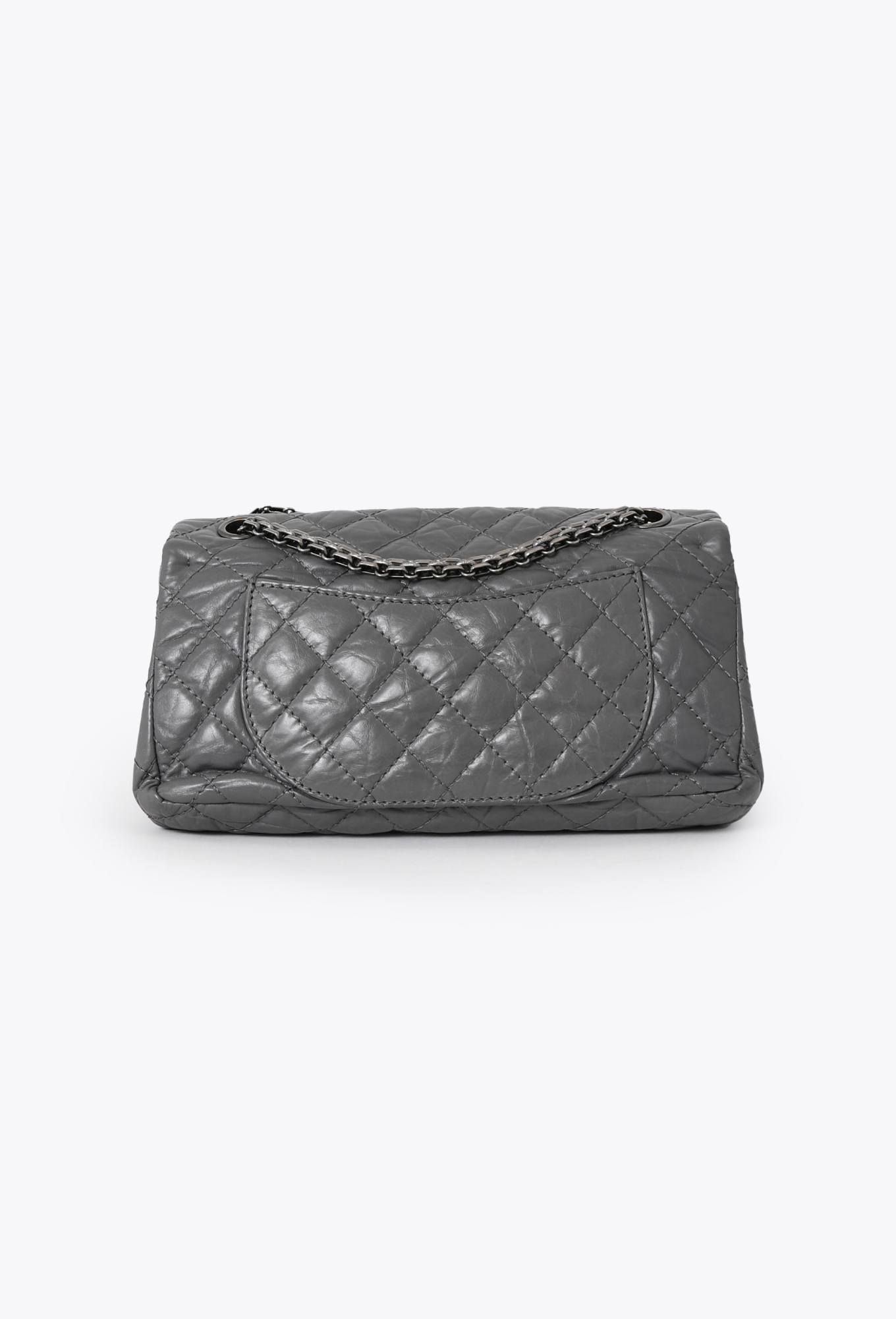 Grey 2.55 Medium Flap Bag - Chanel | Authentic & Vintage | ReSee