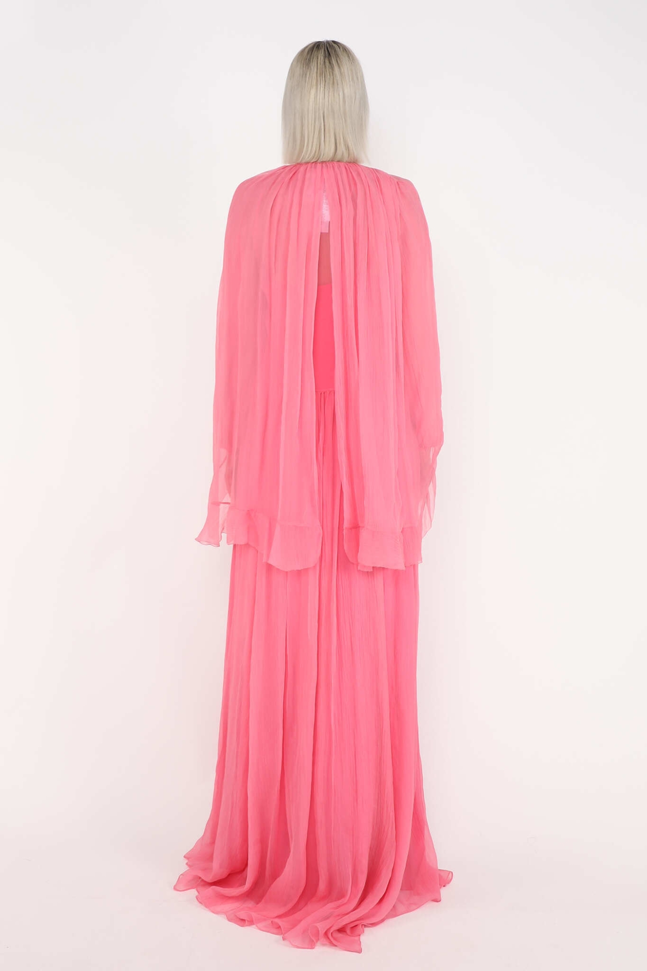 Ruffled Trim Chiffon Gown, 2024 - Gucci | ReSee