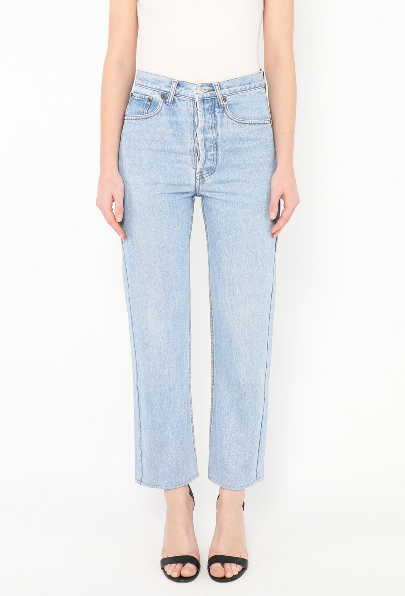 90s Cropped 501 Jeans | Authentic & Vintage | ReSee