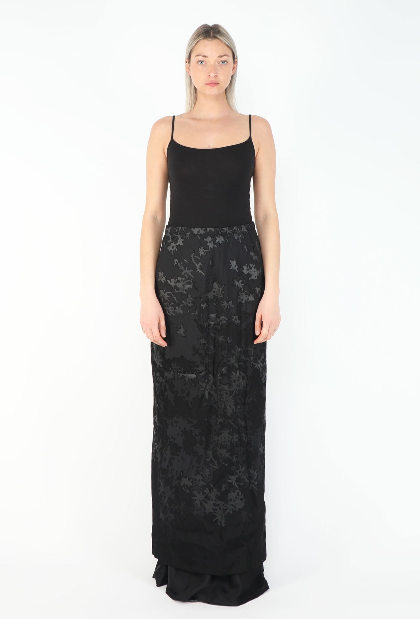 Spring 1999 Distressed Jacquard Ensemble - Dries Van Noten | ReSee