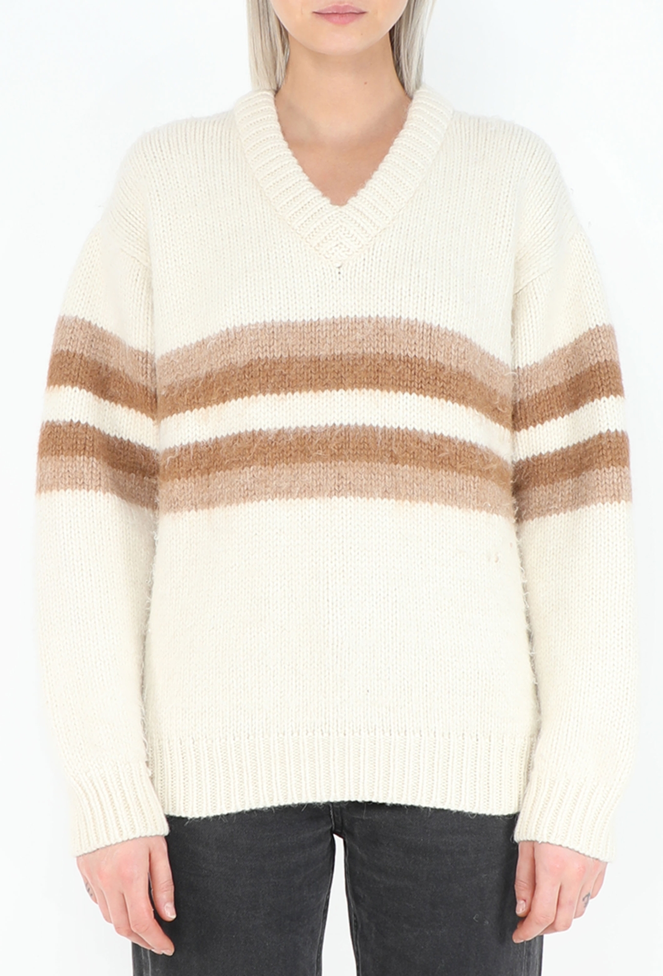 2010 Alpaca Striped Sweater - Prada | ReSee