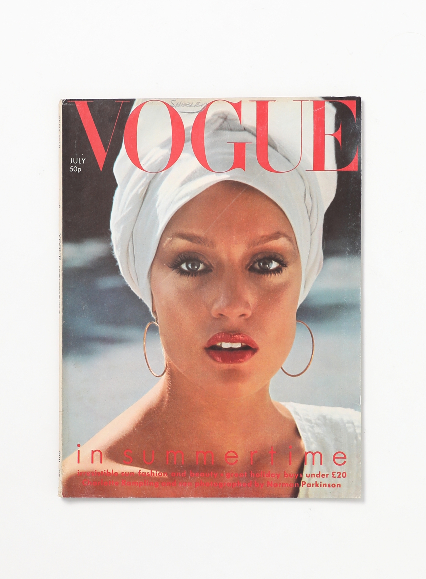 UK July 1975 Jerry Hall Issue | Authentic & Vintage | ReSee