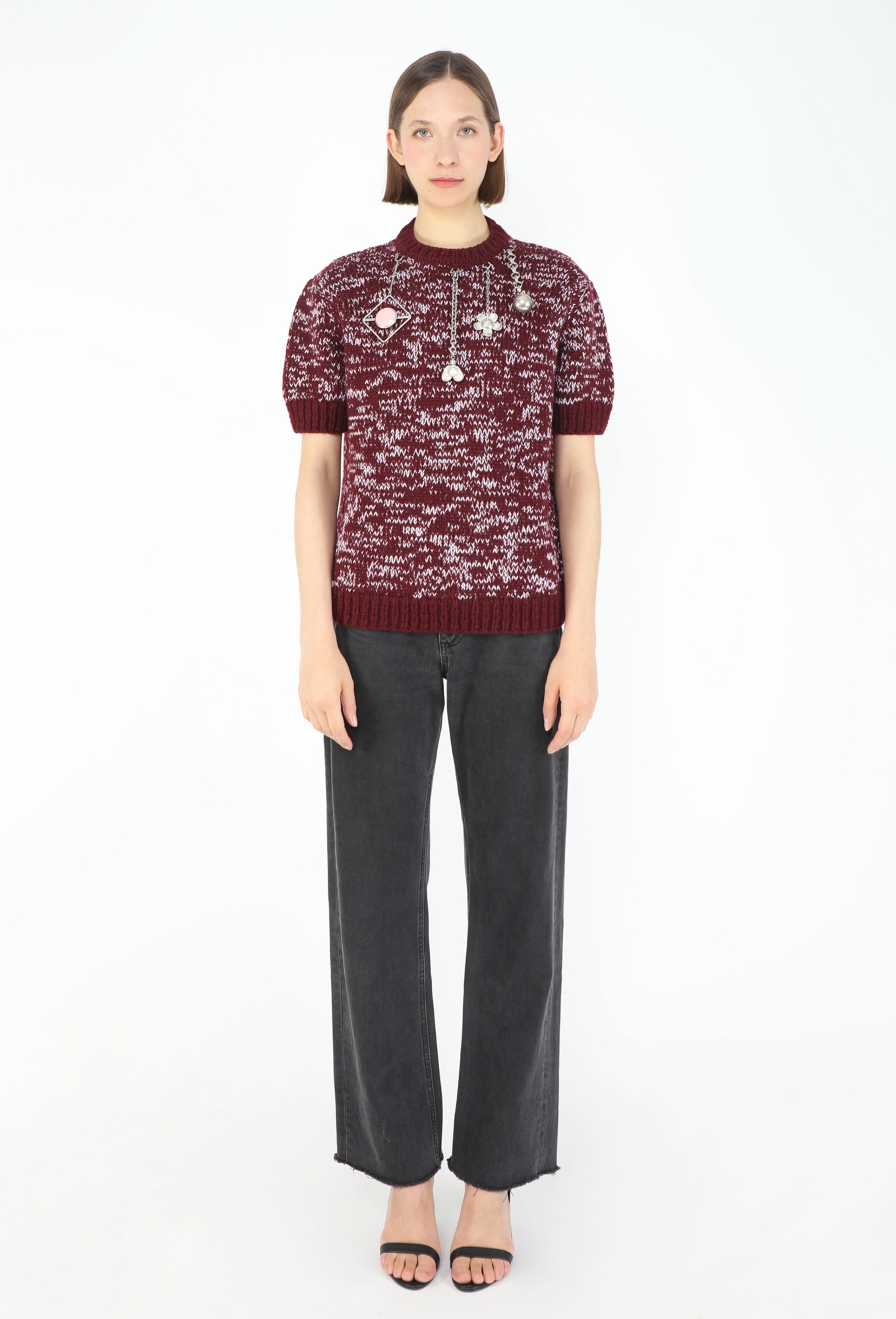 F/W 2025 Charm Knit Sweater - Prada | ReSee