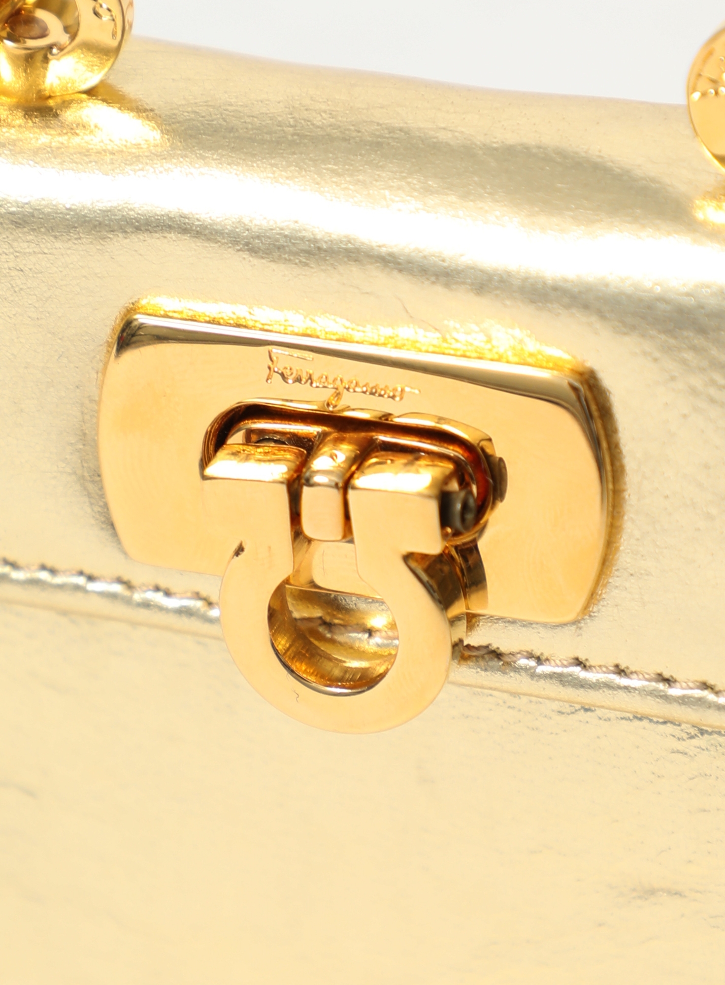 Ferragamo Gancini Micro Belt Bag - Exquisite Vintage | Authentic