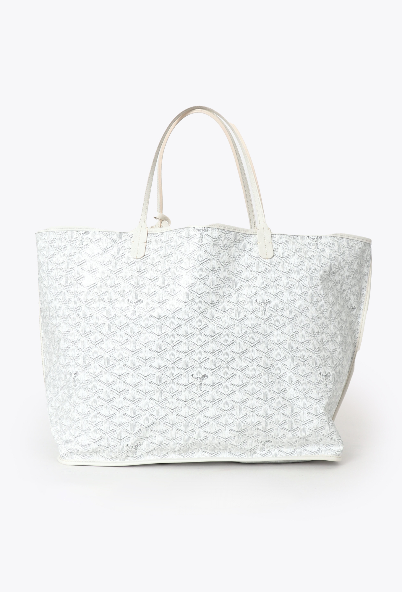 Saint Louis PM Tote Bag White Goyardine canvas - Goyard | ReSee