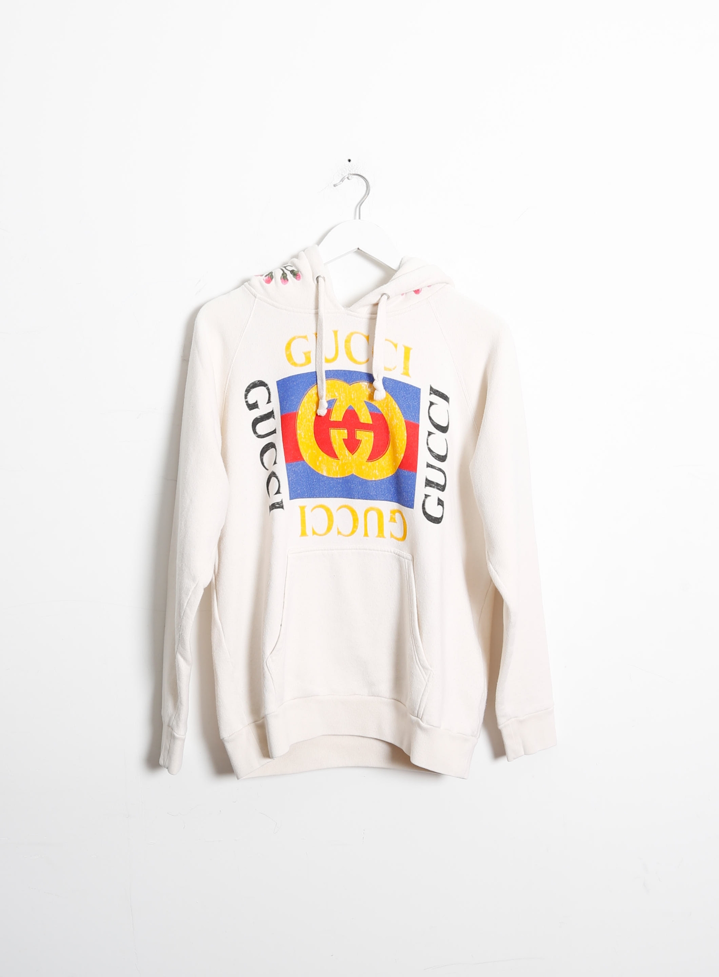 Embroidered Classic 'GG' Hoodie | Authentic & Vintage | ReSee