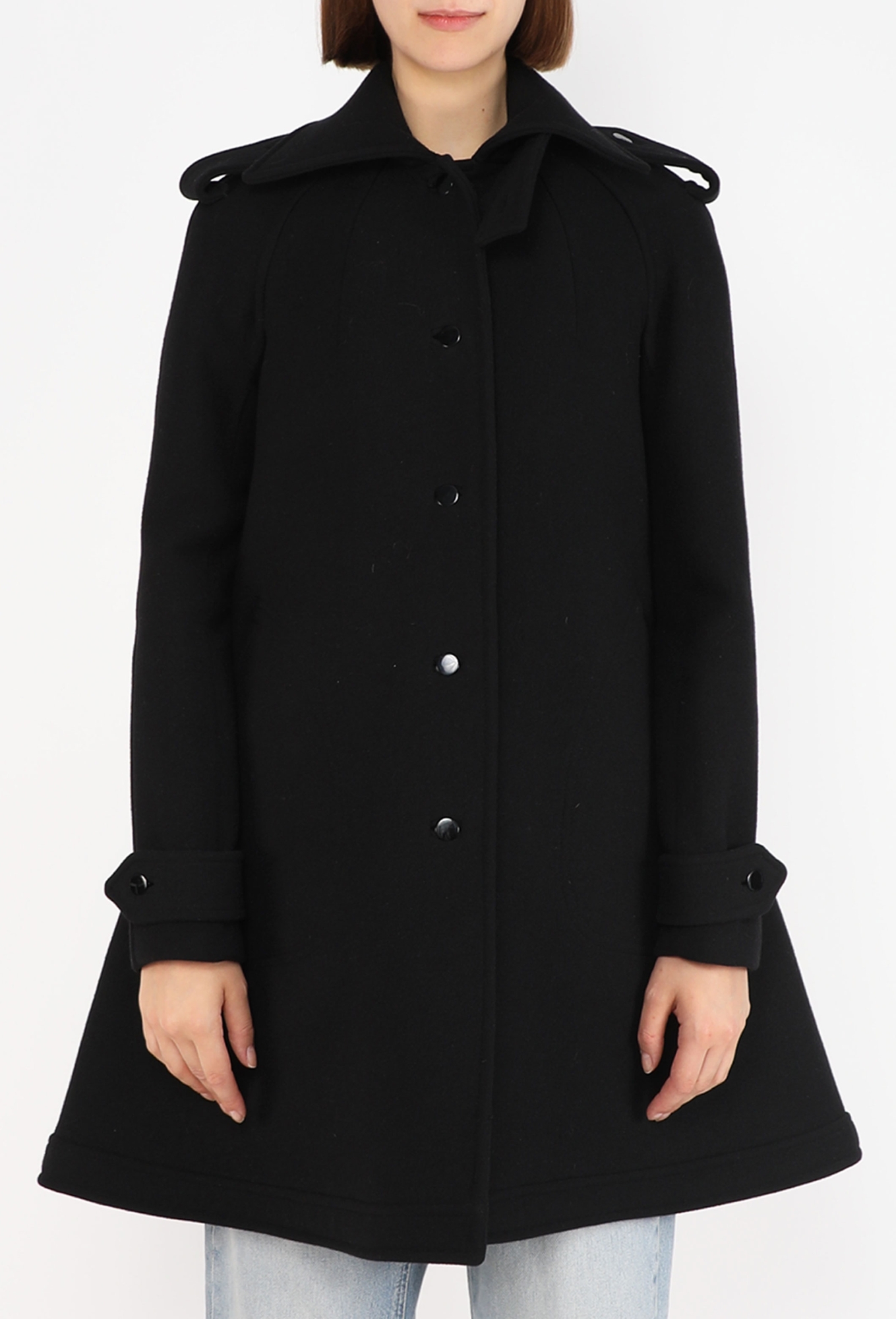 Flared Épaulette Coat, F/W 2003 - Balenciaga | ReSee