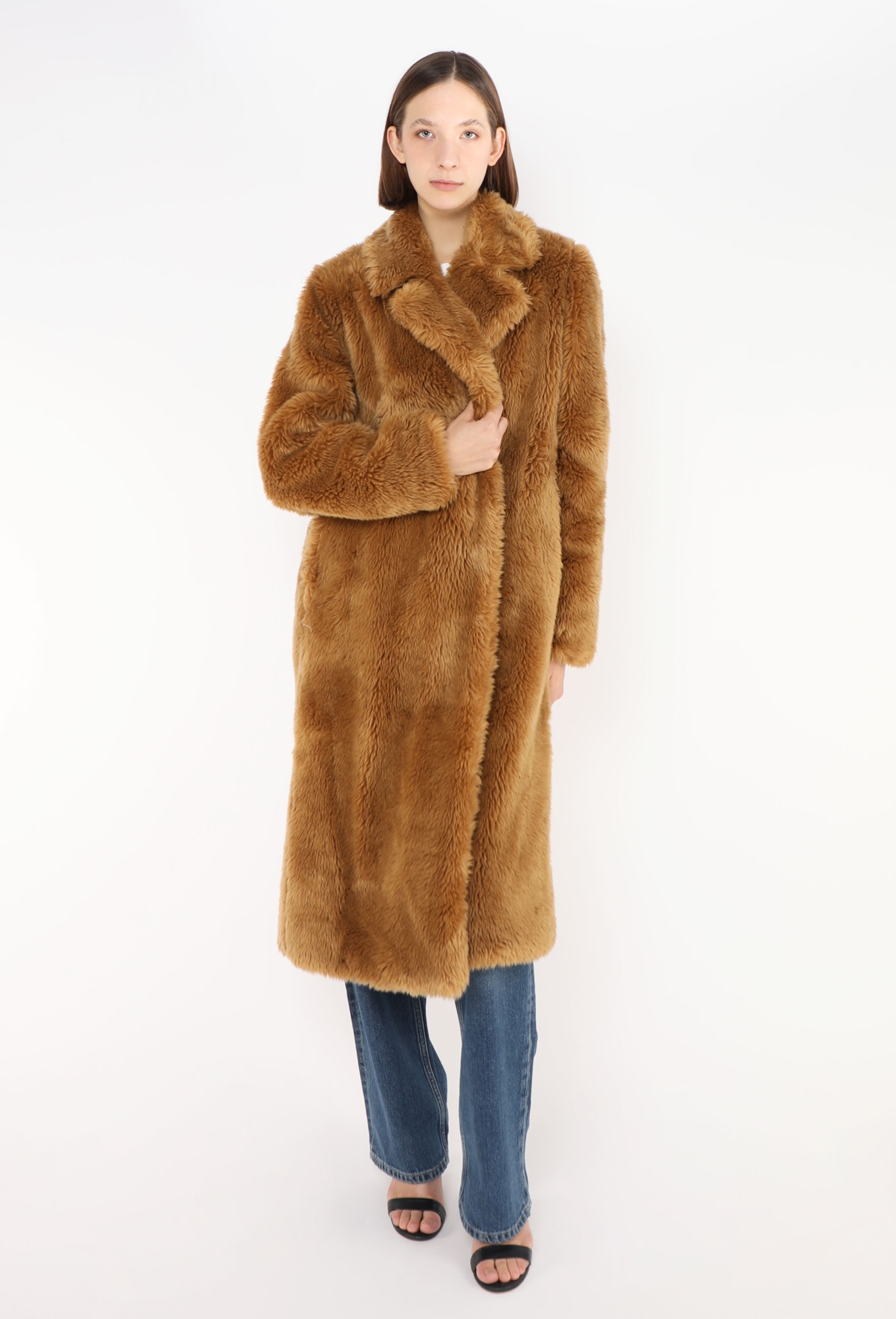 DRIES VAN NOTEN ファーコート F/W 2017 Faux Shearling Coat - Dries Van Noten | ReSee