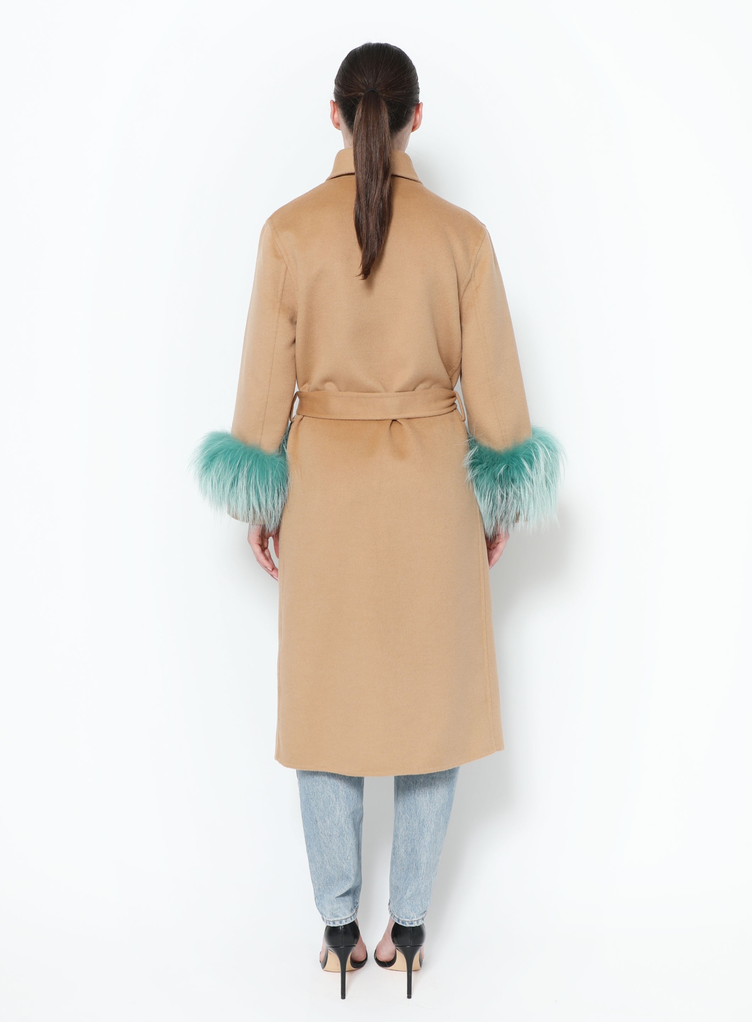 2017 Angora Fox Cuff Coat | Authentic & Vintage | ReSee