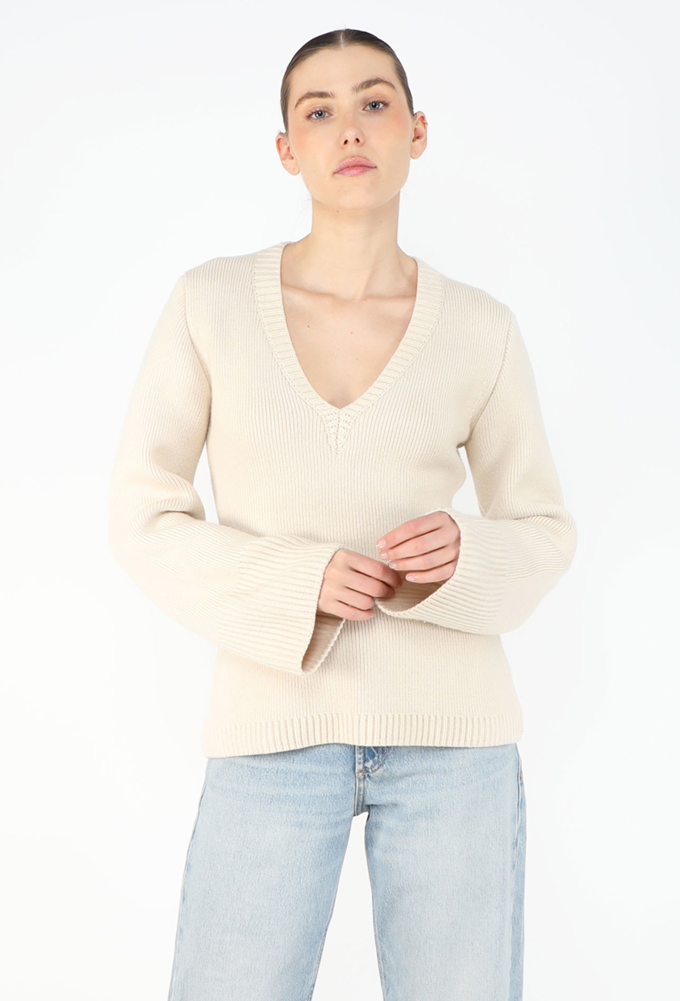 Claudia Cashmere Sweater - Khaite | ReSee
