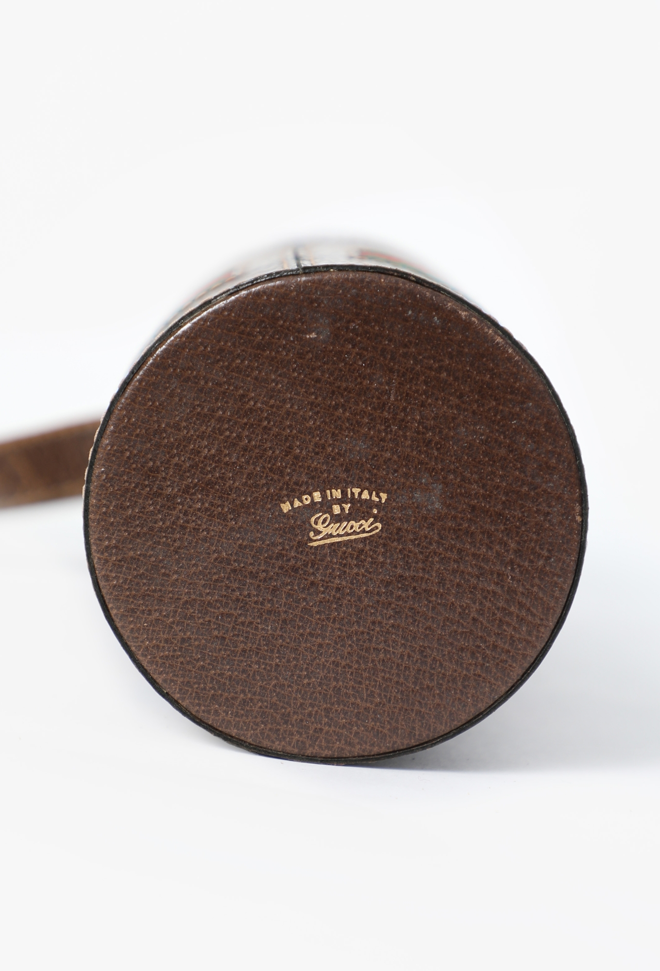 Vintage Leather Bottle Carrier - Gucci | ReSee