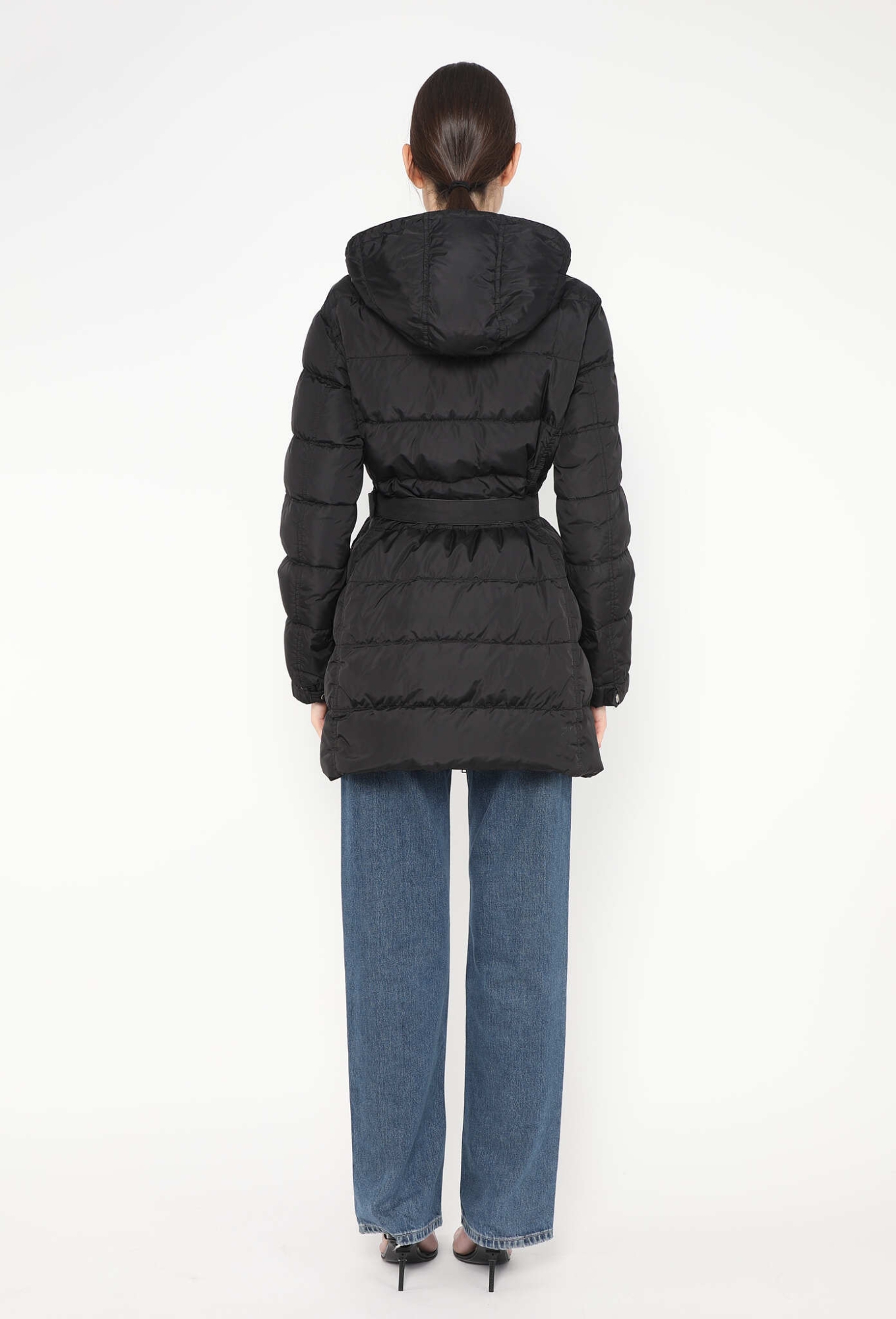 Late '90s Belted Down Puffer Coat | Authentic & Vintage | ReSee