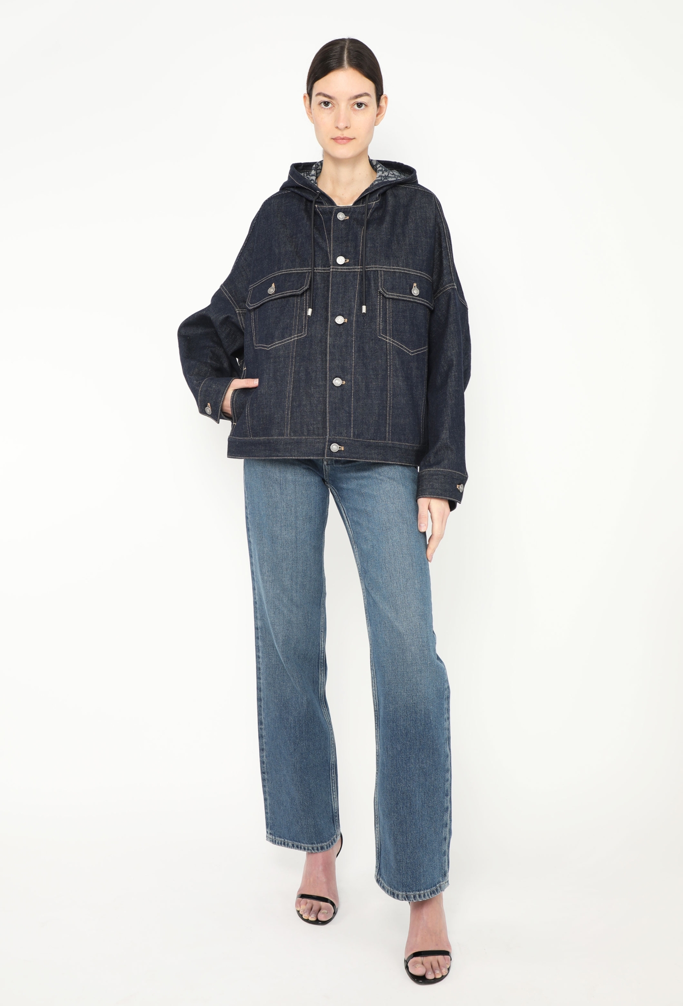 Pre-Fall 2024 Denim Oblique Jacket - Dior | Authentic & Vintage
