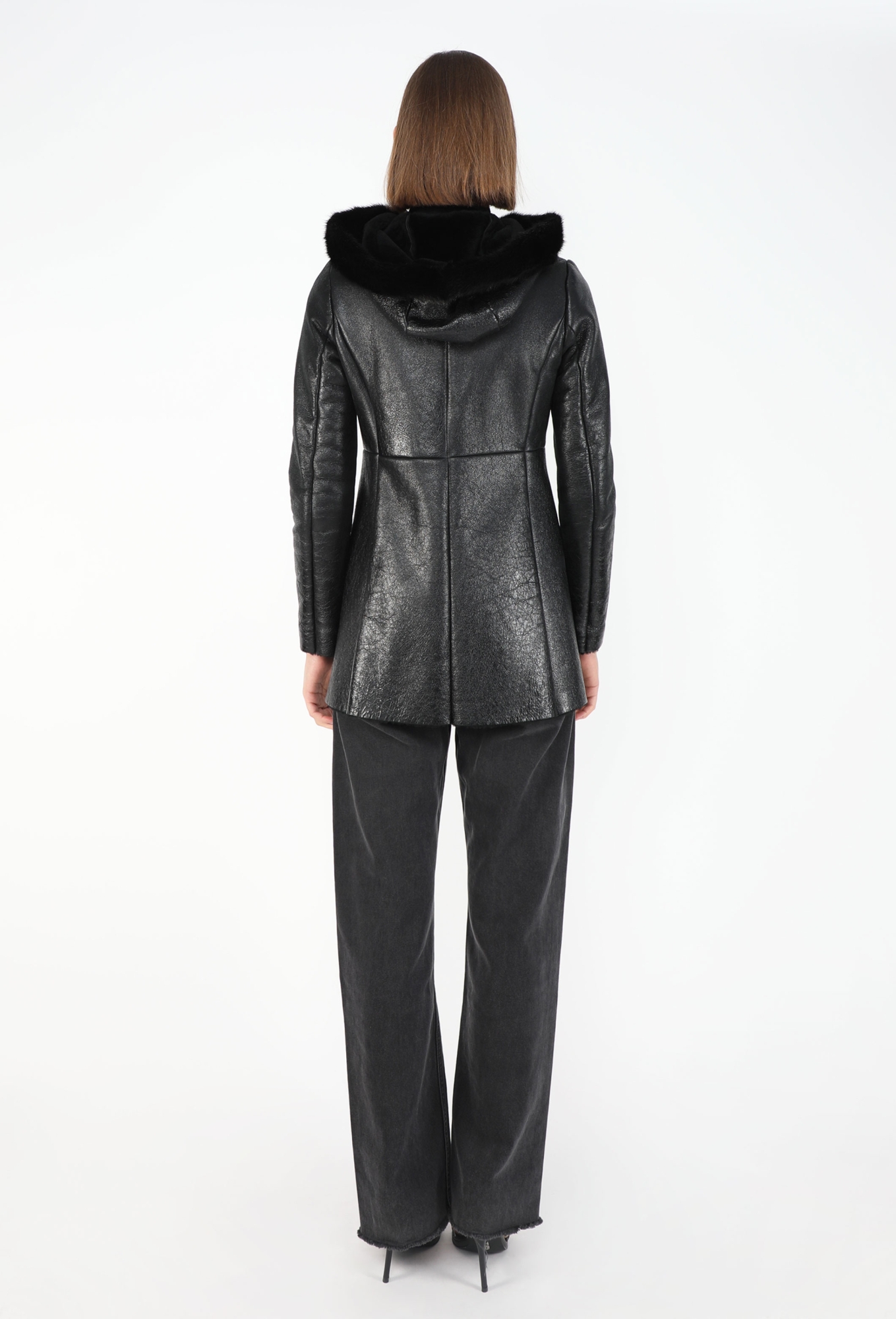 Shearling-Lined Mink Toggle Coat - Prada | ReSee