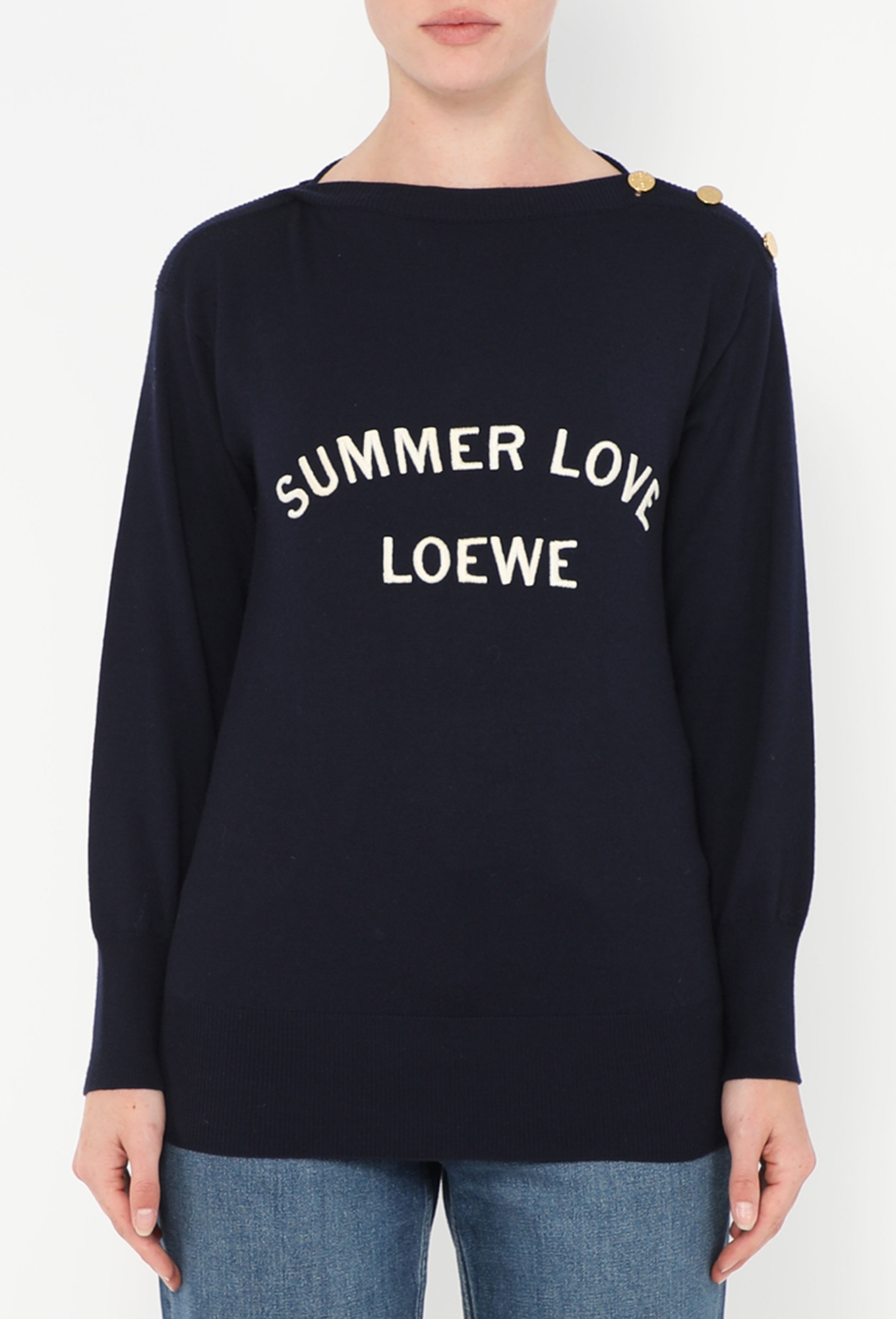 2018 Summer Love Monogram Sweater - Loewe | ReSee