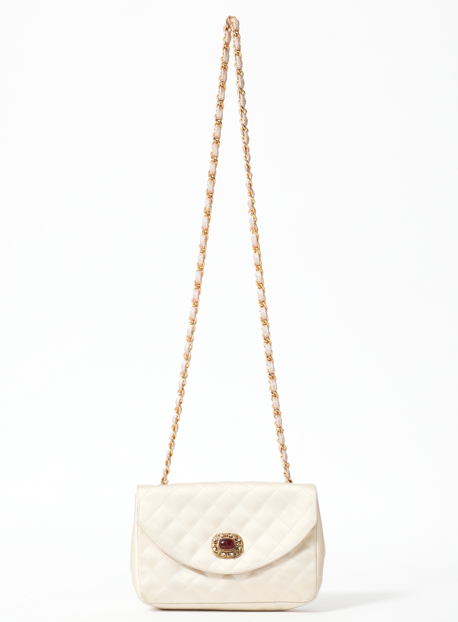 Rare '90s Gripoix Satin Bag | Authentic & Vintage | ReSee