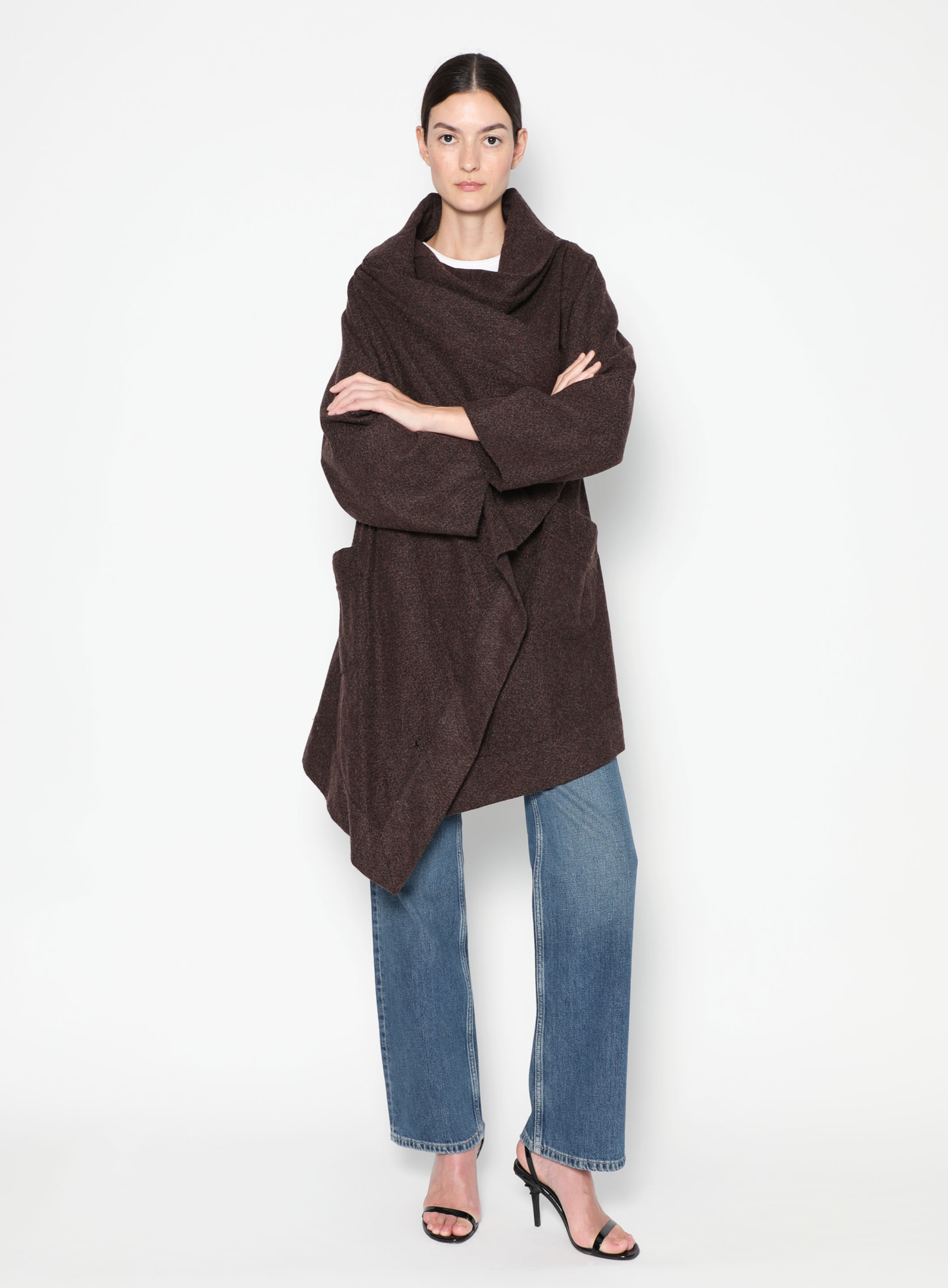 1993 Anglomania Draped Shawl Coat | Authentic & Vintage | ReSee