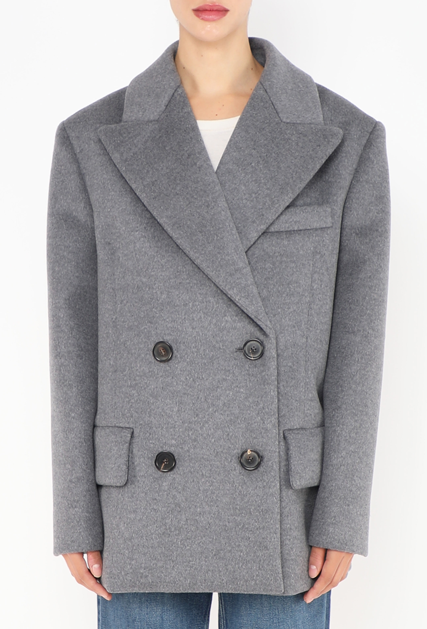 F/W 2023 Oversized Felted Blazer - Miu Miu | ReSee