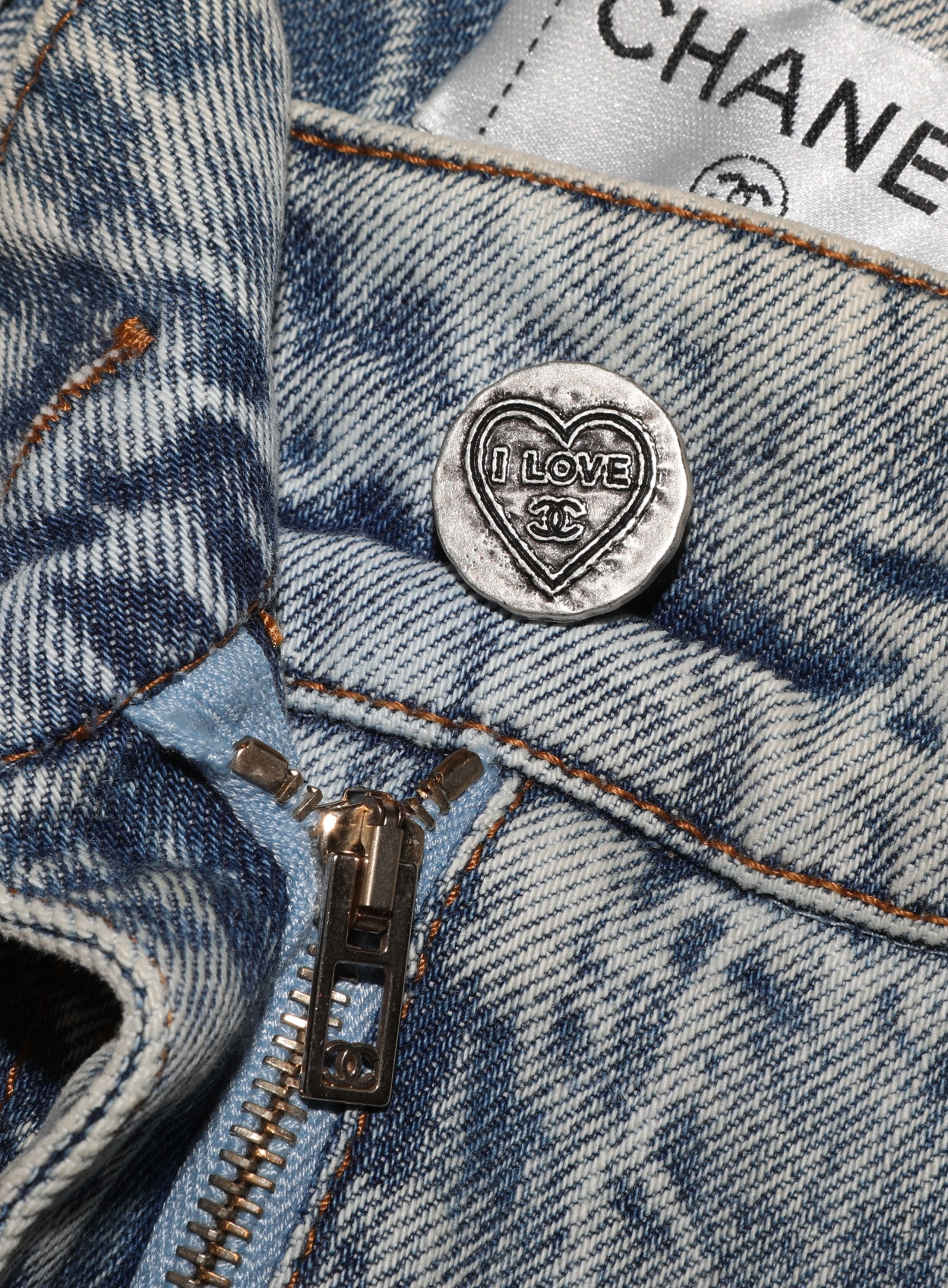 2019 Washed Wide-Leg Jeans - Chanel | ReSee