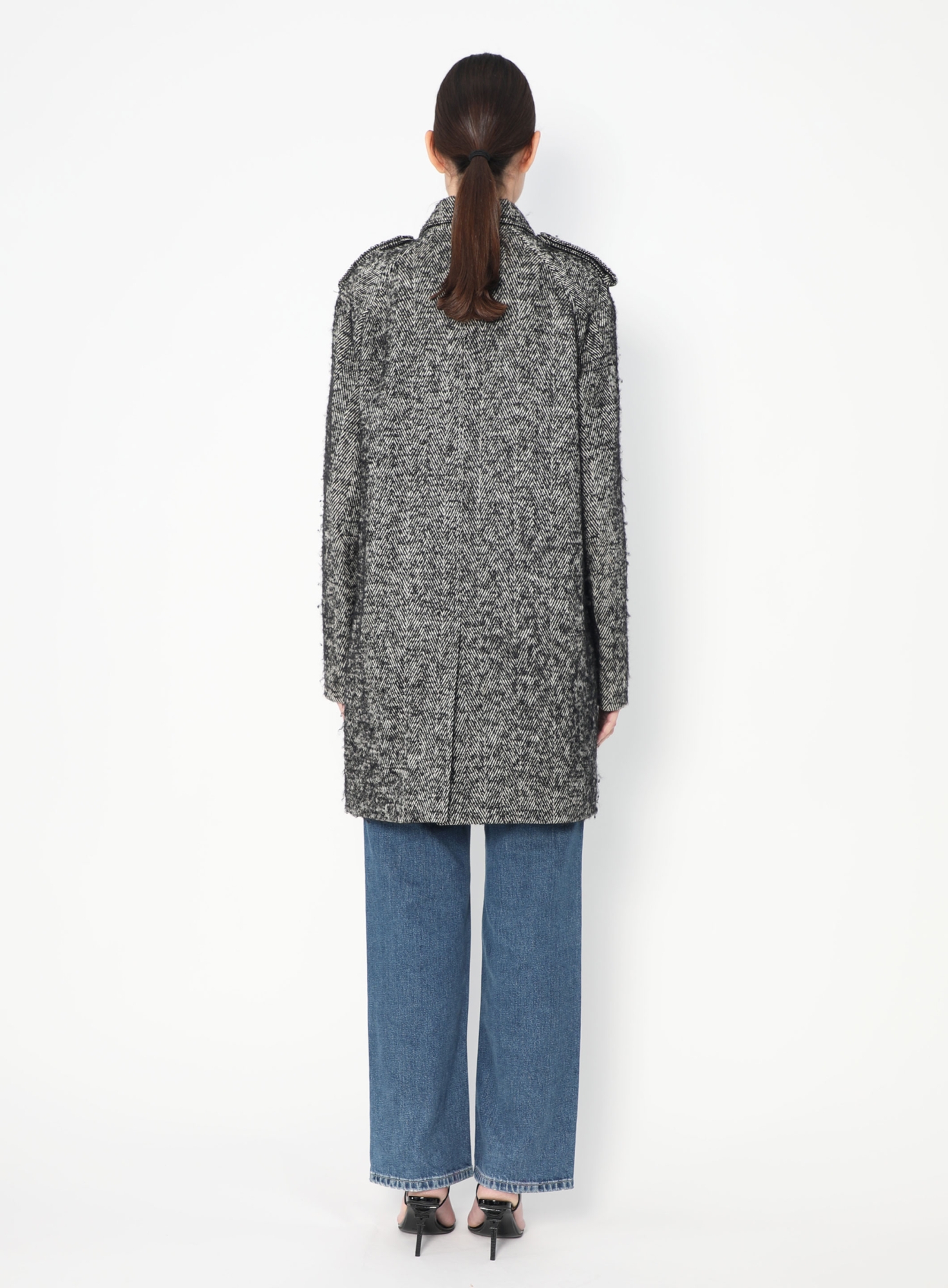 F/W 2007 Navigate Mohair Peacoat | Authentic & Vintage | ReSee