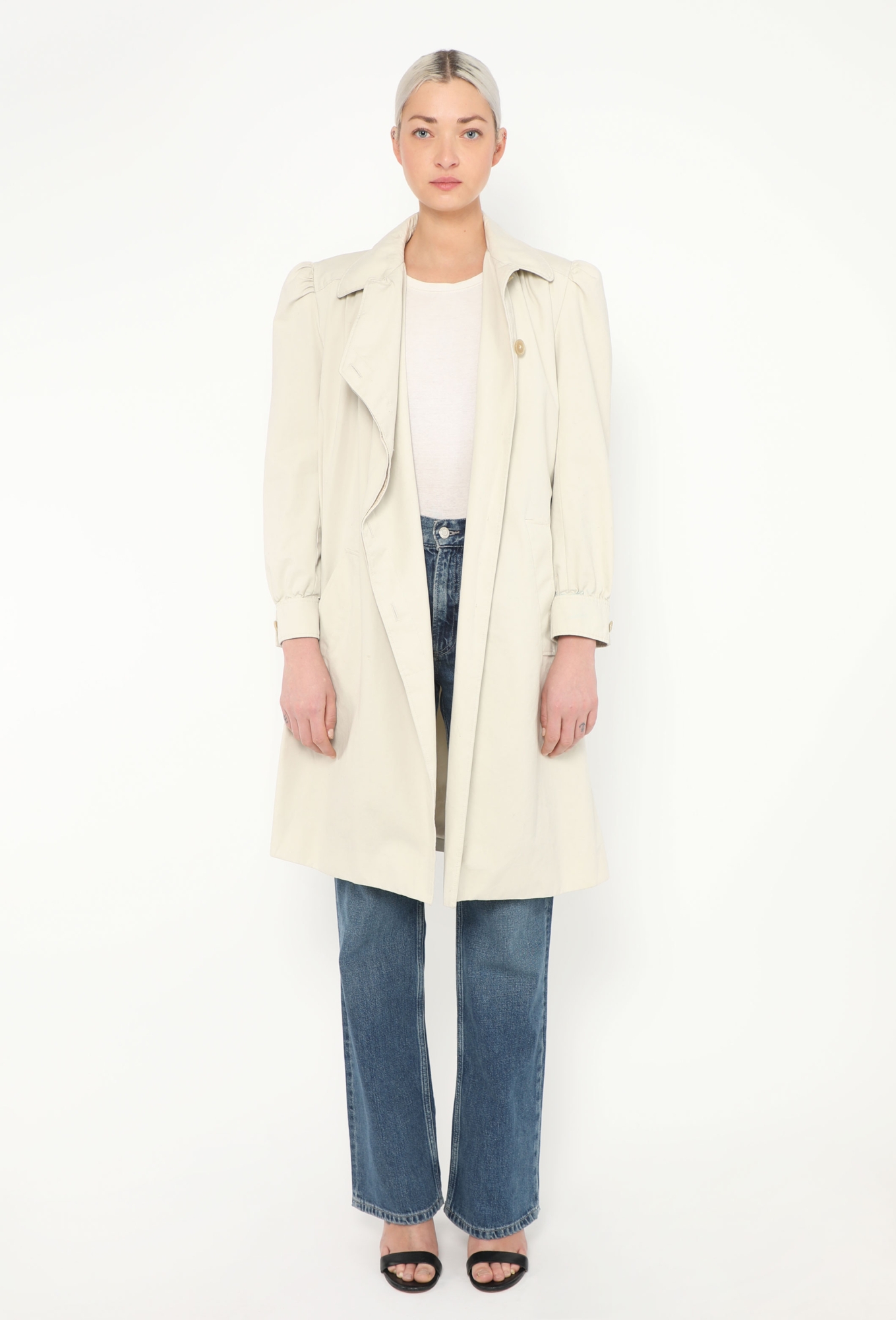 2017 Belted Structured Trench - Balenciaga | Authentic & Vintage
