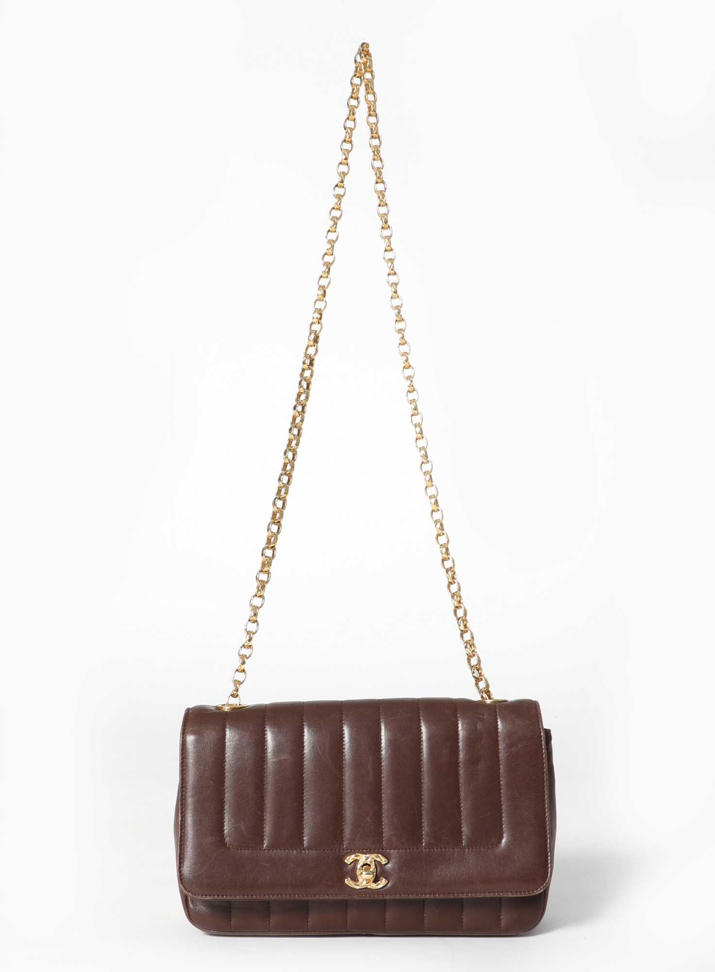 80s Vertical Quilted Flap Bag | Authentic & Vintage | ReSee