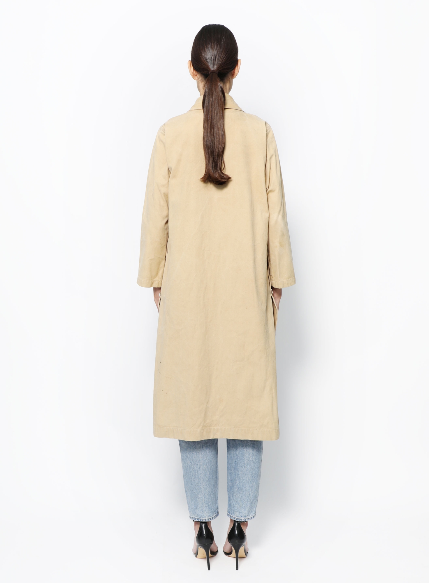 Classic Cotton Trench Coat | Authentic & Vintage | ReSee