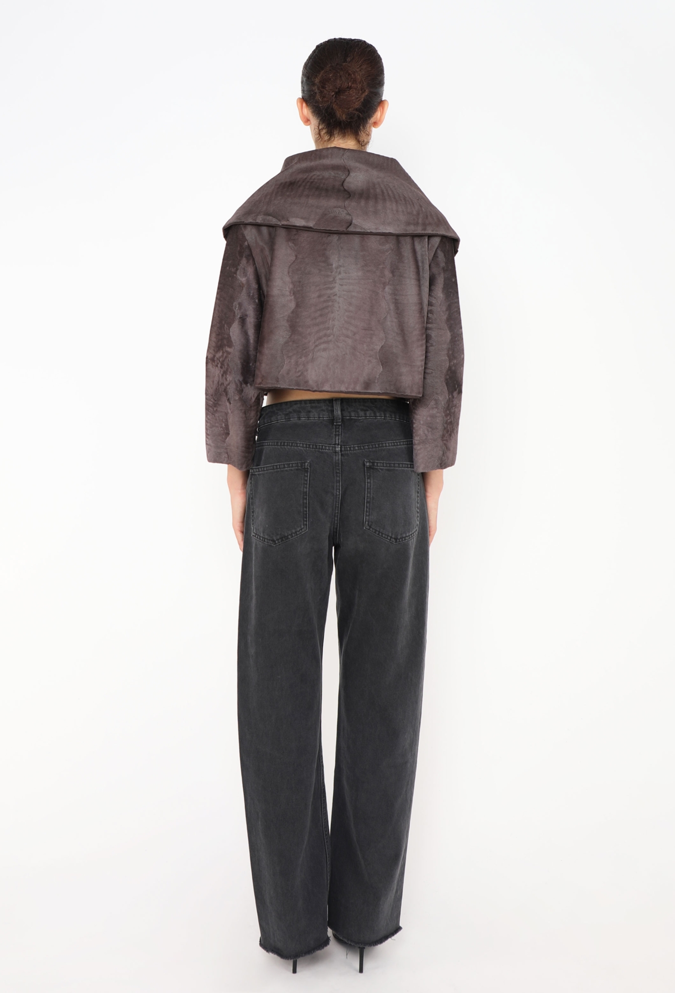 2000 Pony Hair Shawl Jacket - Prada | ReSee