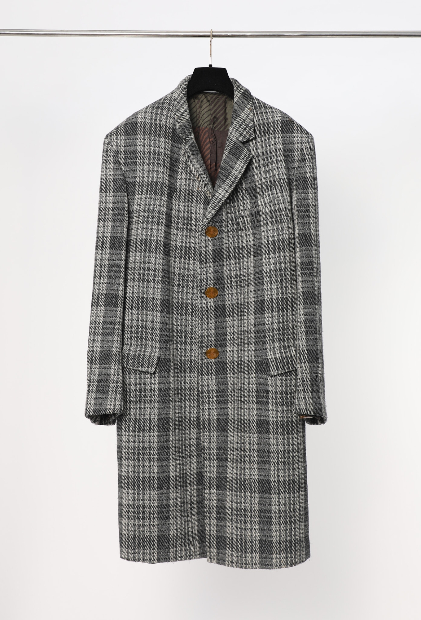 90s Tailored Tartan Coat | Authentic & Vintage | ReSee