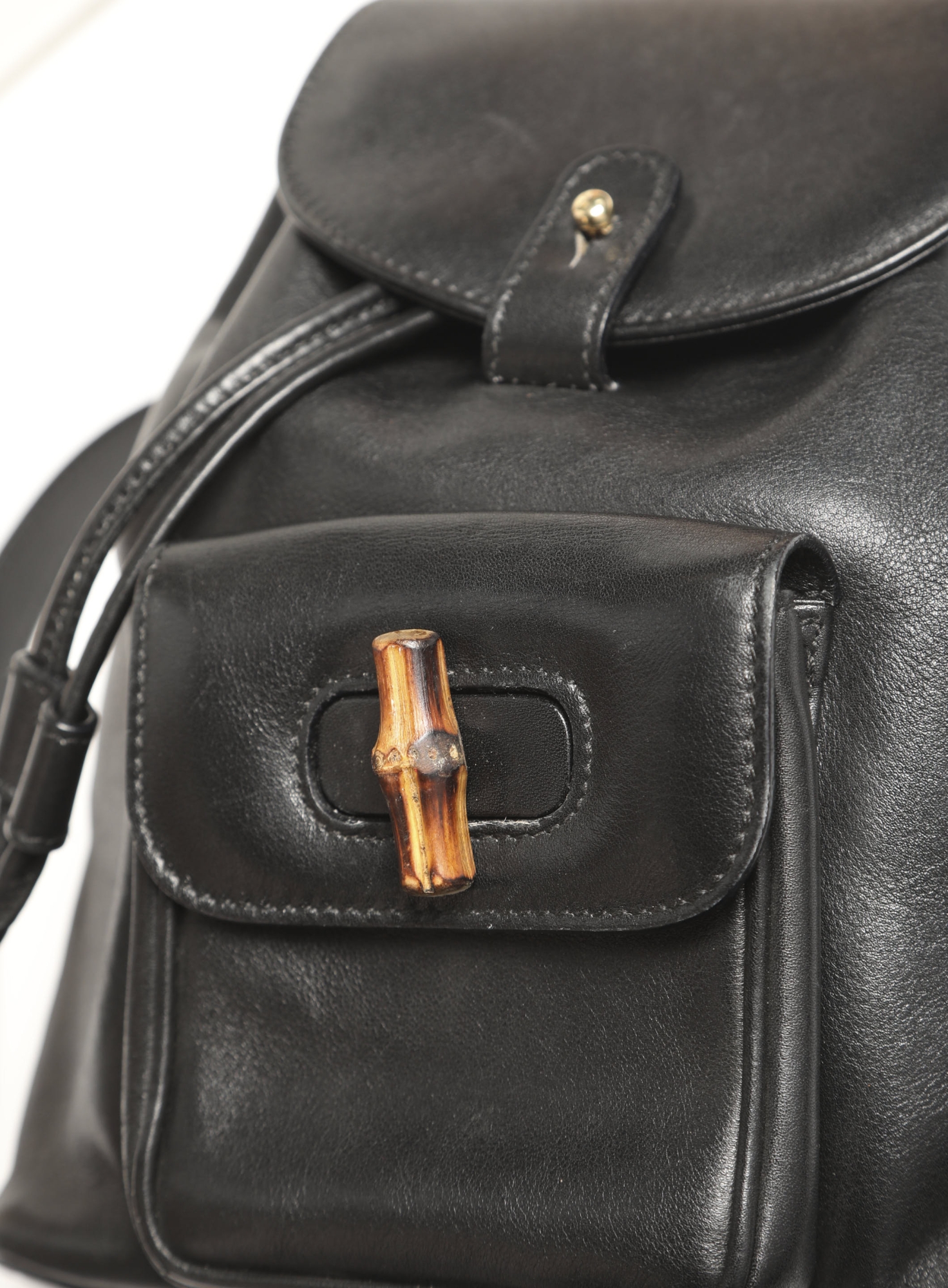 90s Mini Bamboo Backpack | Authentique & Vintage | ReSee