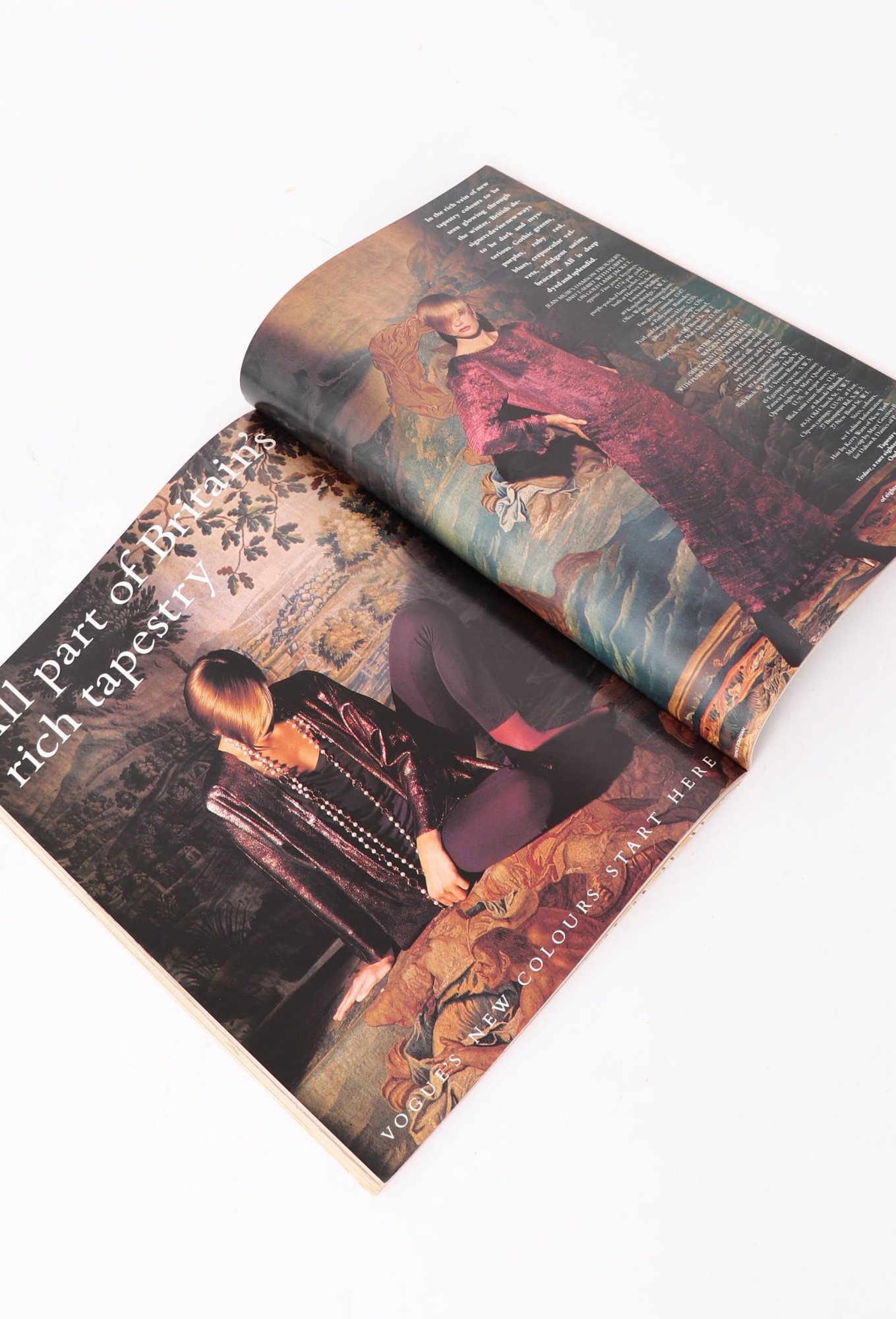 UK 1985 Paolo Roversi Issue Set - VOGUE | ReSee