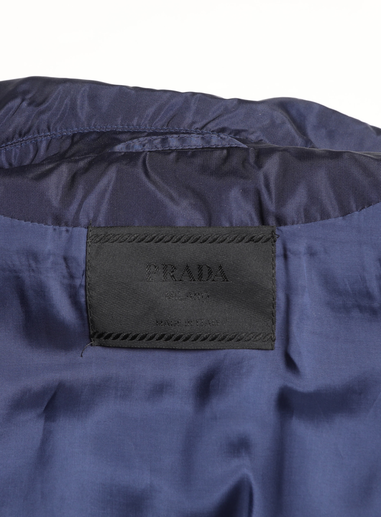 ジャケット・アウター prada nylon trench coat (46) navy Trench Coat in Recycled Nylon - Prada | WE IN STYLE