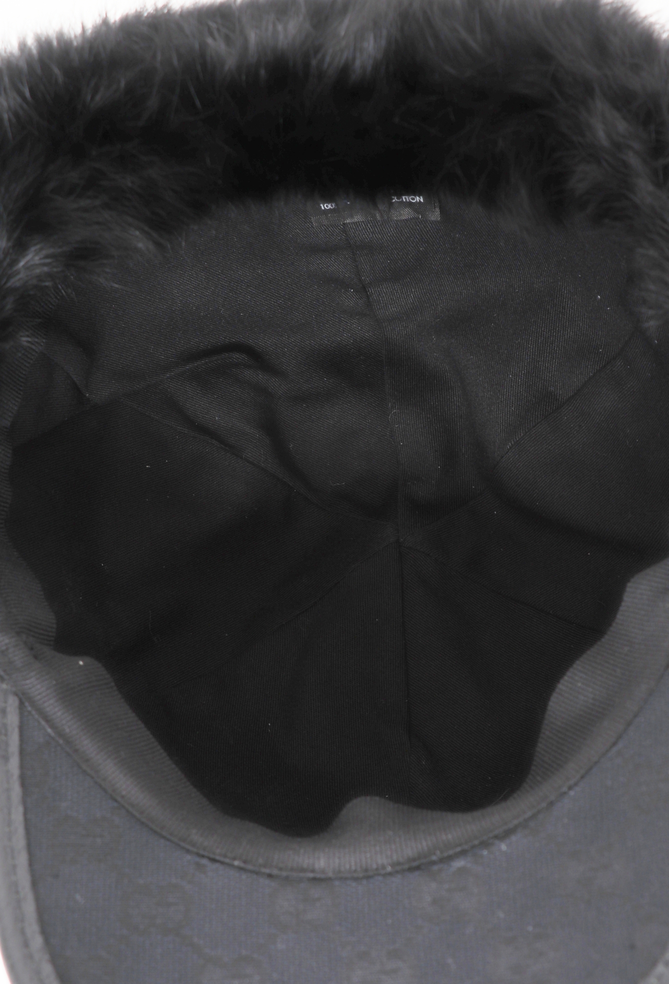 Rabbit Fur Monogram Cap | Authentic & Vintage | ReSee