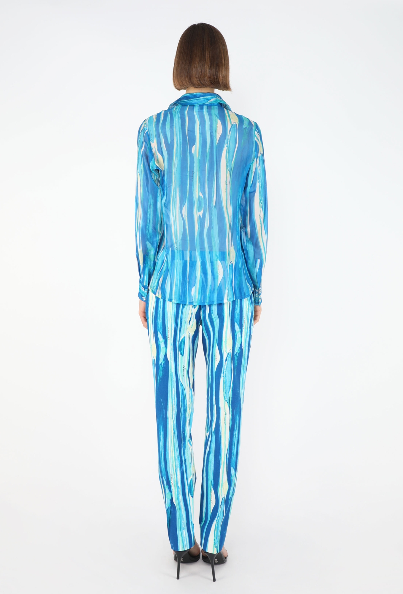 Graphic Printed Ensemble, S/S 1996 - Gucci | ReSee