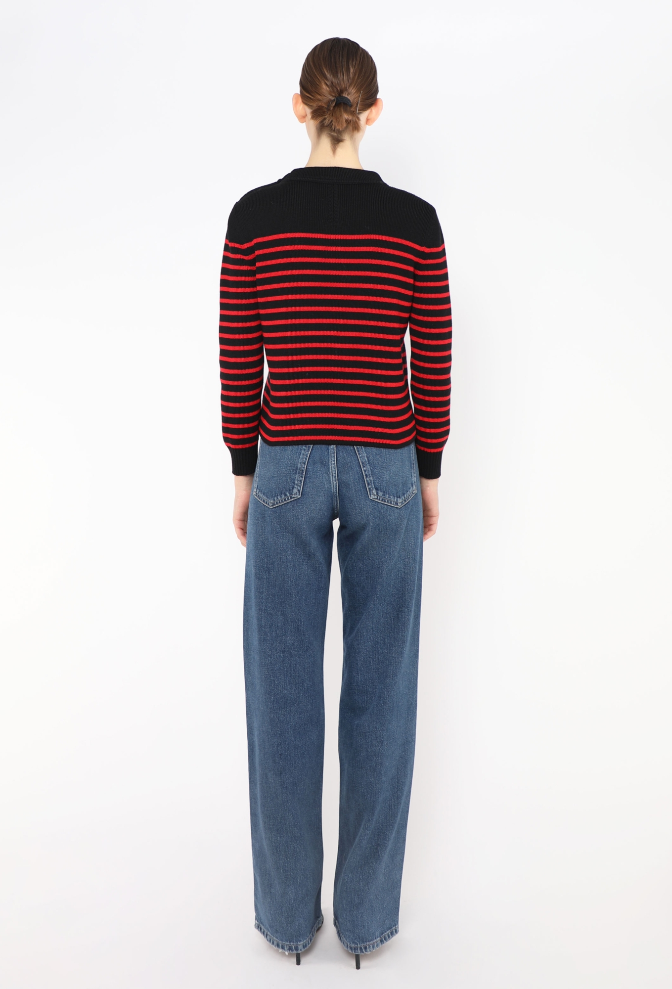 2013 Striped Knit Sweater - Saint Laurent | ReSee