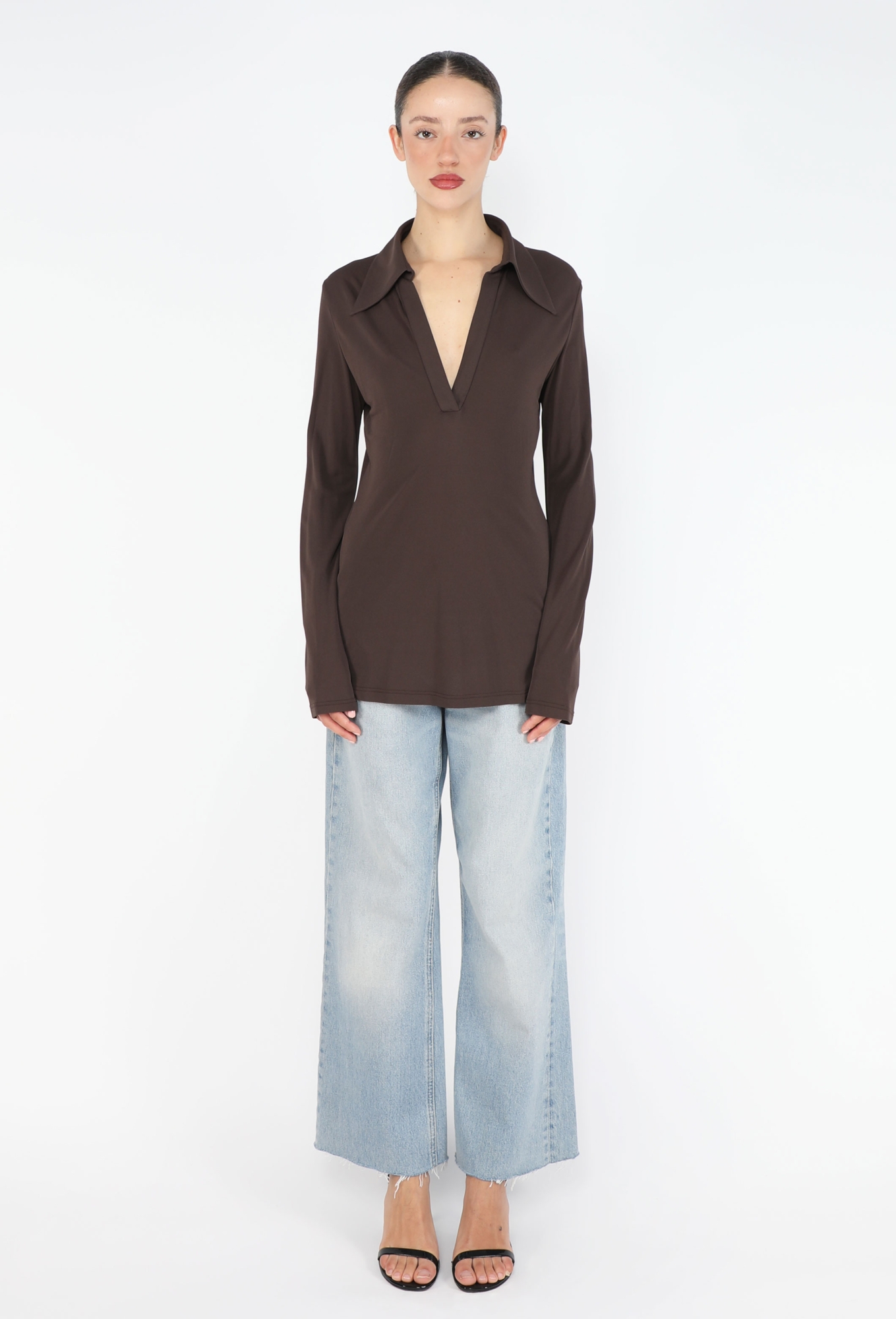 1996 V-Neck Jersey Tunic - Gucci | ReSee