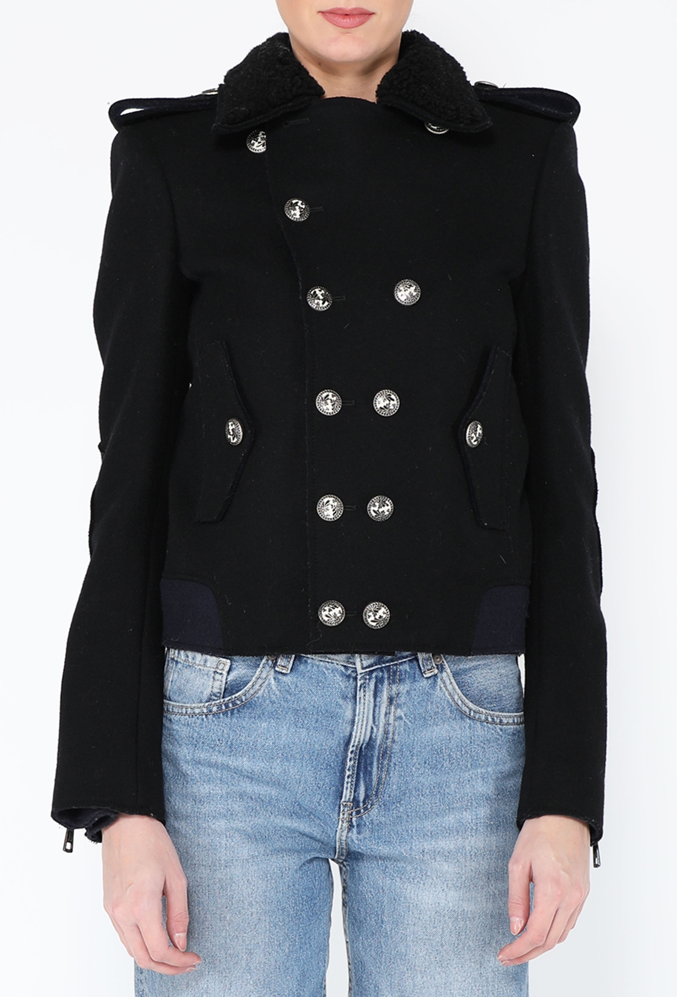 Fall 2007 Wool Military Jacket - Balenciaga | ReSee