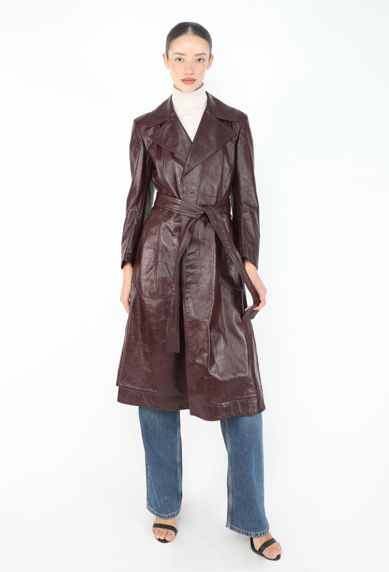 Lambskin Belted Trench | F/W 2022 - Bottega Veneta | ReSee