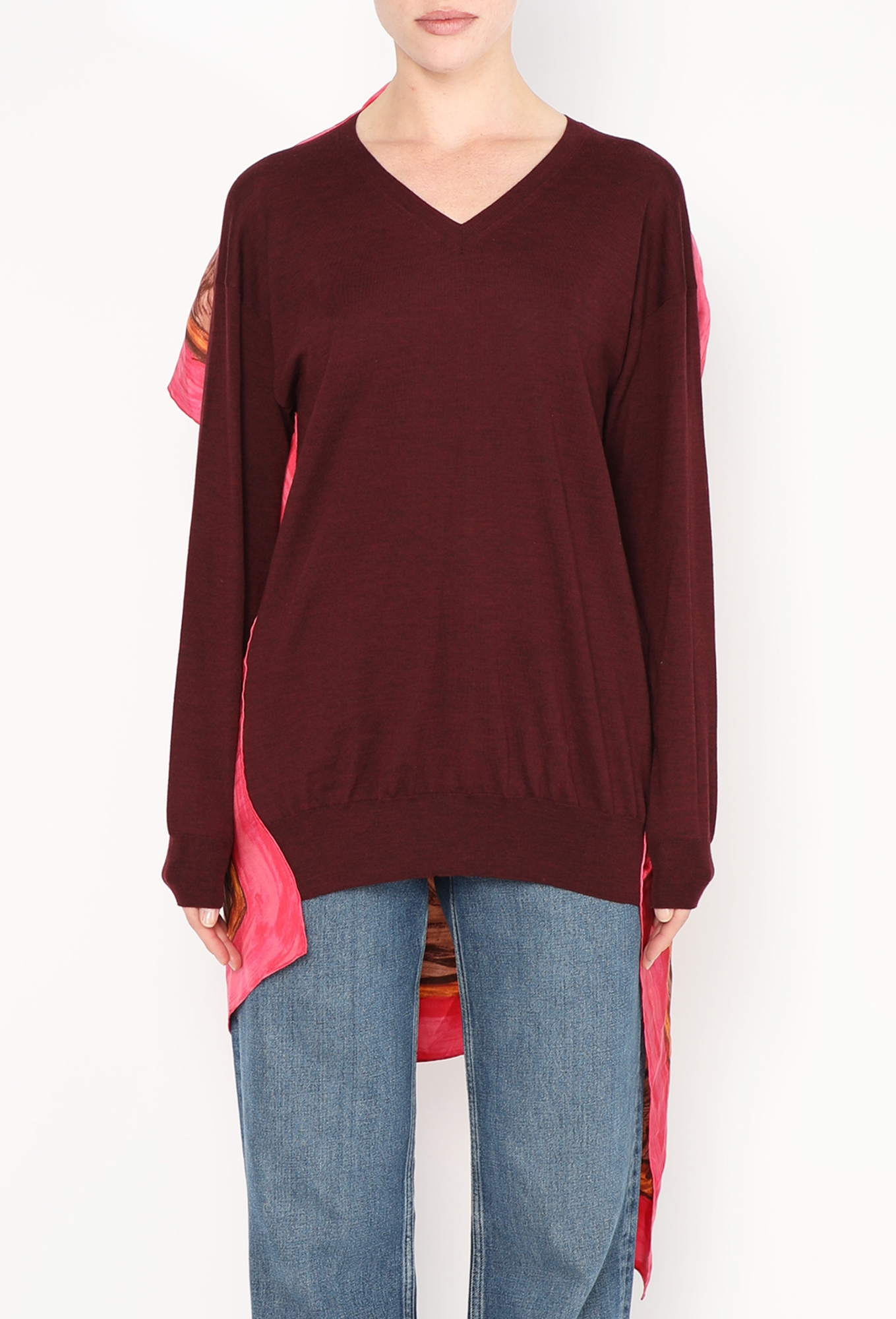 Resort 2018 Silk Foulard Sweater - Céline | ReSee