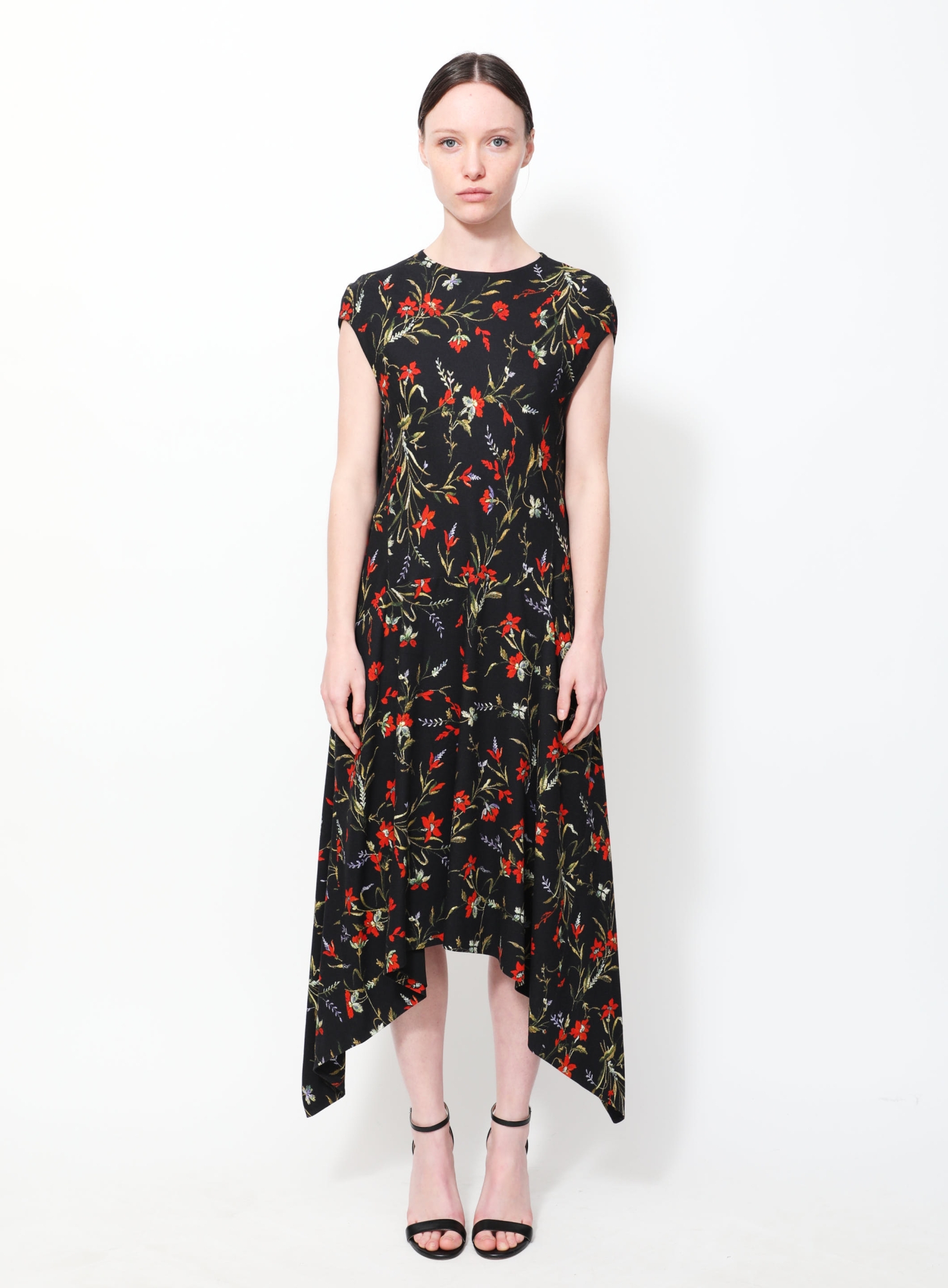 Pre-Fall 2016 Floral Asymmetrical Dress | Authentic & Vintage | ReSee