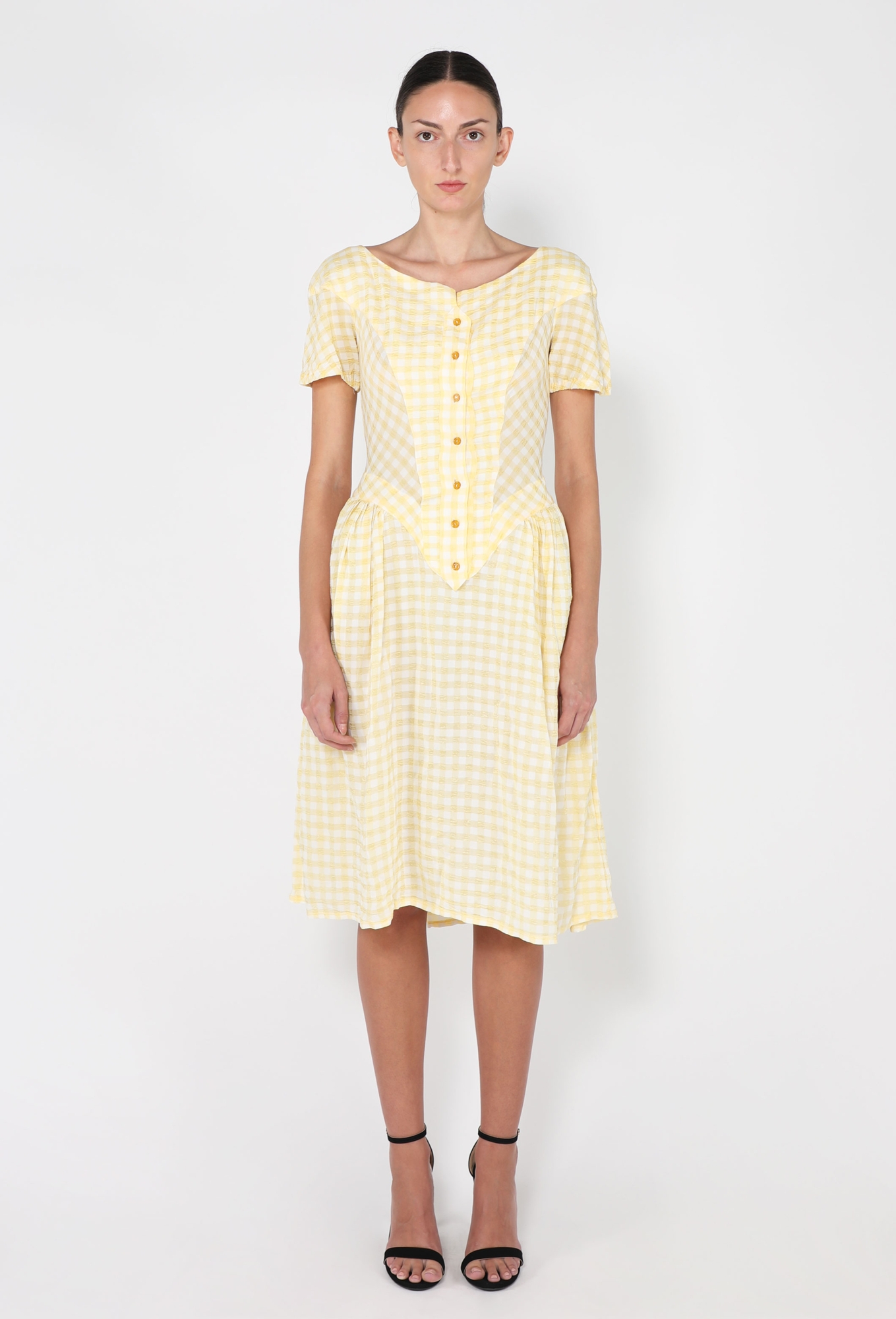 Gingham Drop-Waist Dress, 1996 - Vivienne Westwood | ReSee