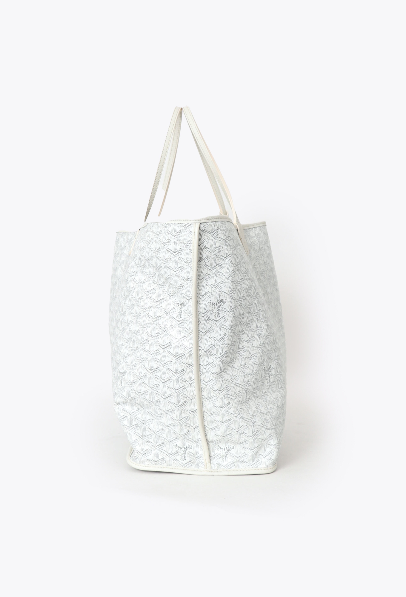 Saint Louis PM Tote Bag White Goyardine canvas - Goyard | ReSee