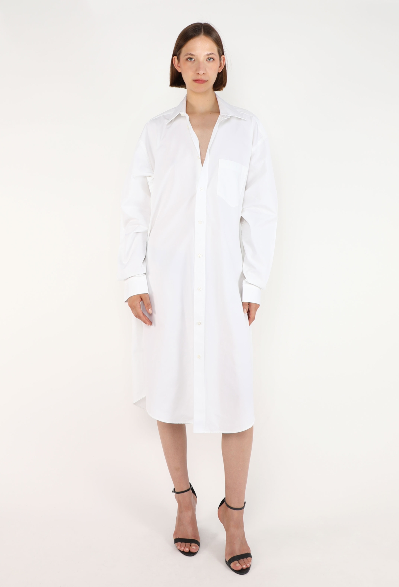 balenciaga shirt dress Twisted T-Shirt catching threads Balenciaga T-Shirt Dress 119