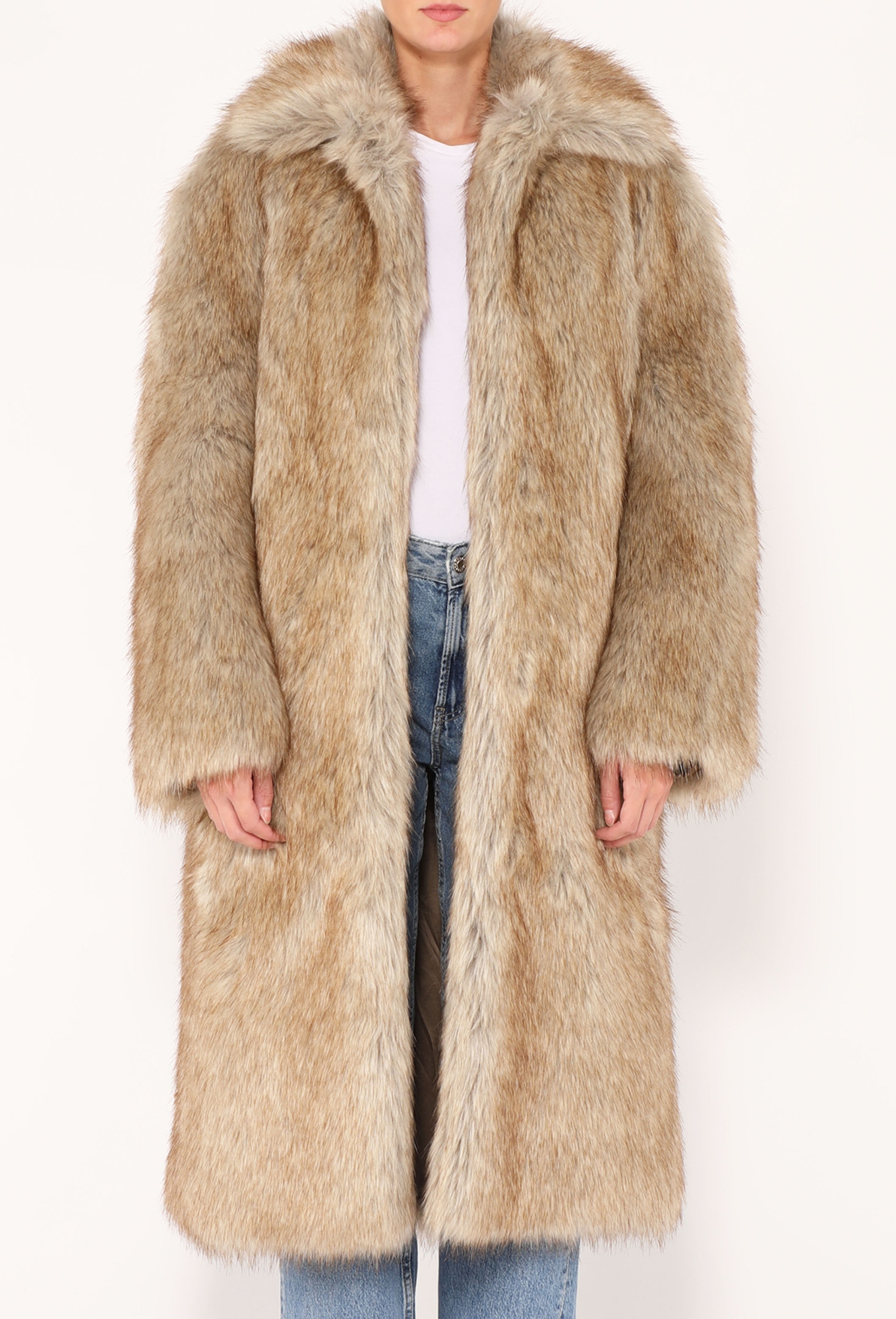 F/W 2023 Fux Fur Cocoon Coat - Toteme | ReSee