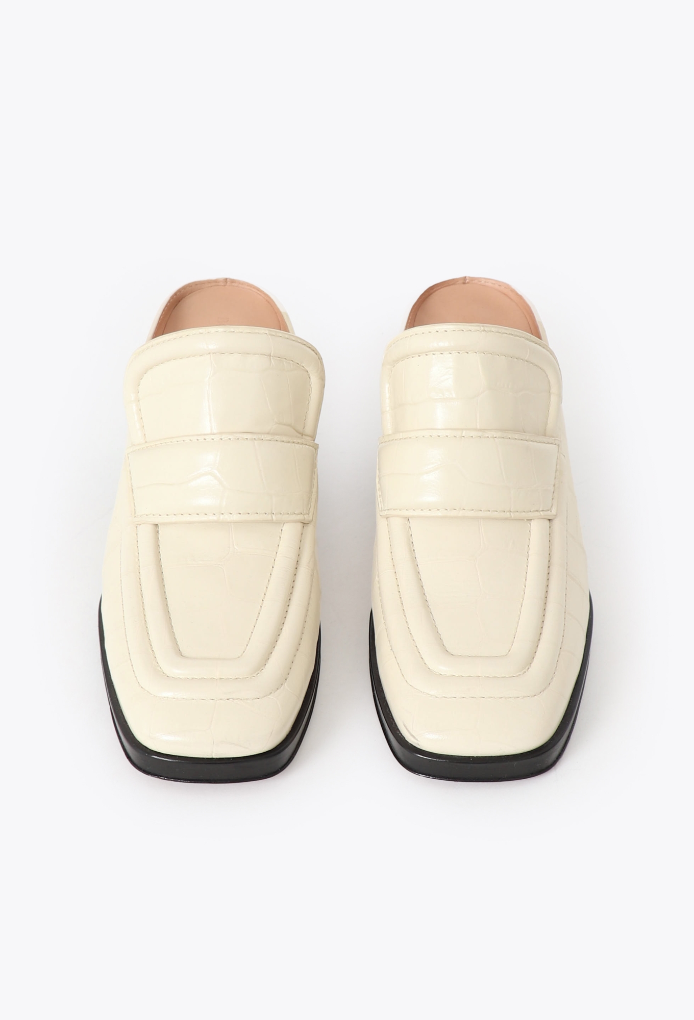 2020 Embossed Leather Loafer Mules - Bottega Veneta | ReSee