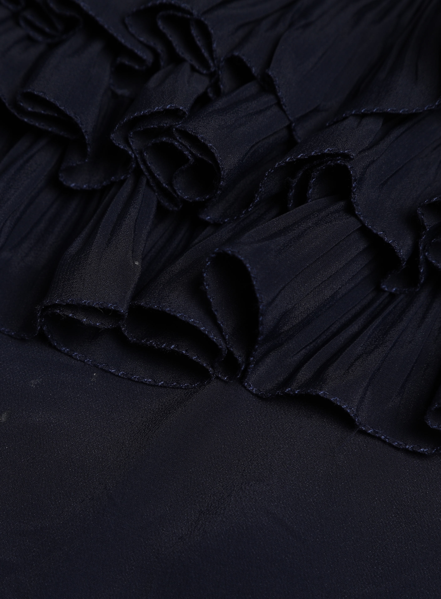 Marni Accordion Ruffled Silk Skirt | Authentic & Vintage | ReSee
