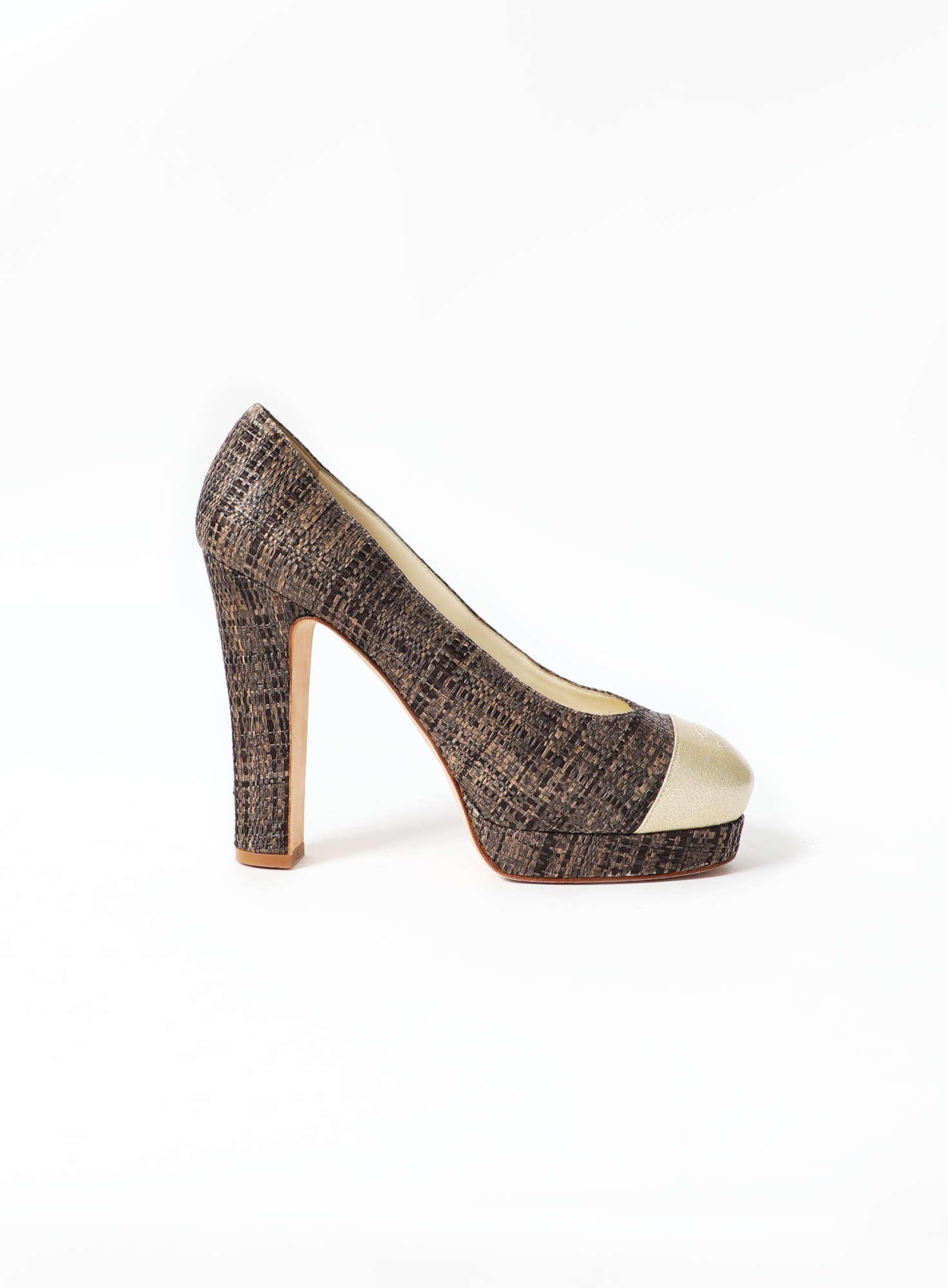Metallic 'CC' Lesage Pumps | Authentic & Vintage | ReSee