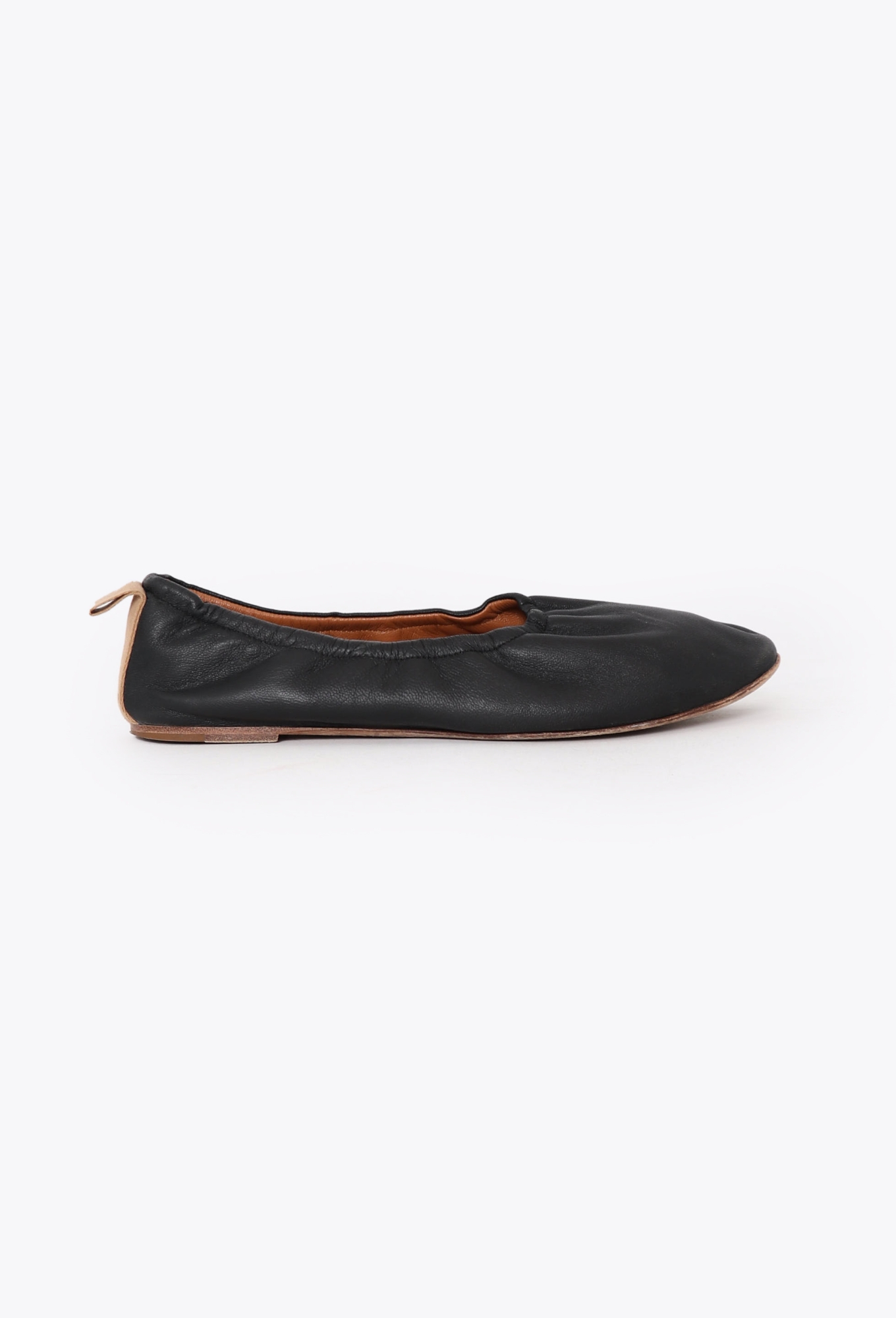 S/S 2015 Leather Ballerina Flats Black - Céline | ReSee