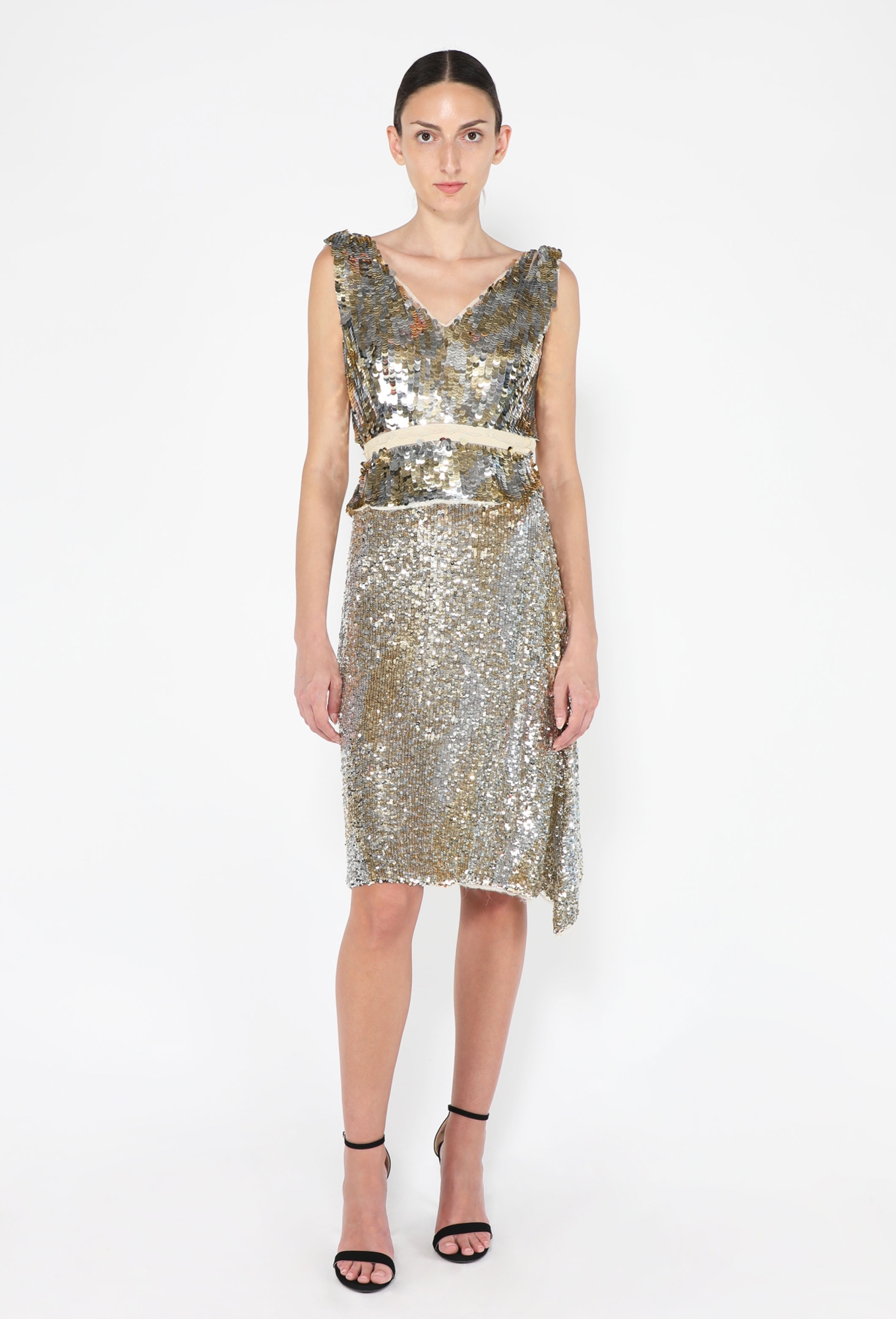Sequin Embellished Ensemble, F/W 2000 - Prada | ReSee Sequin Embellished Ensemble, F/W 2000 - Prada | ReSee